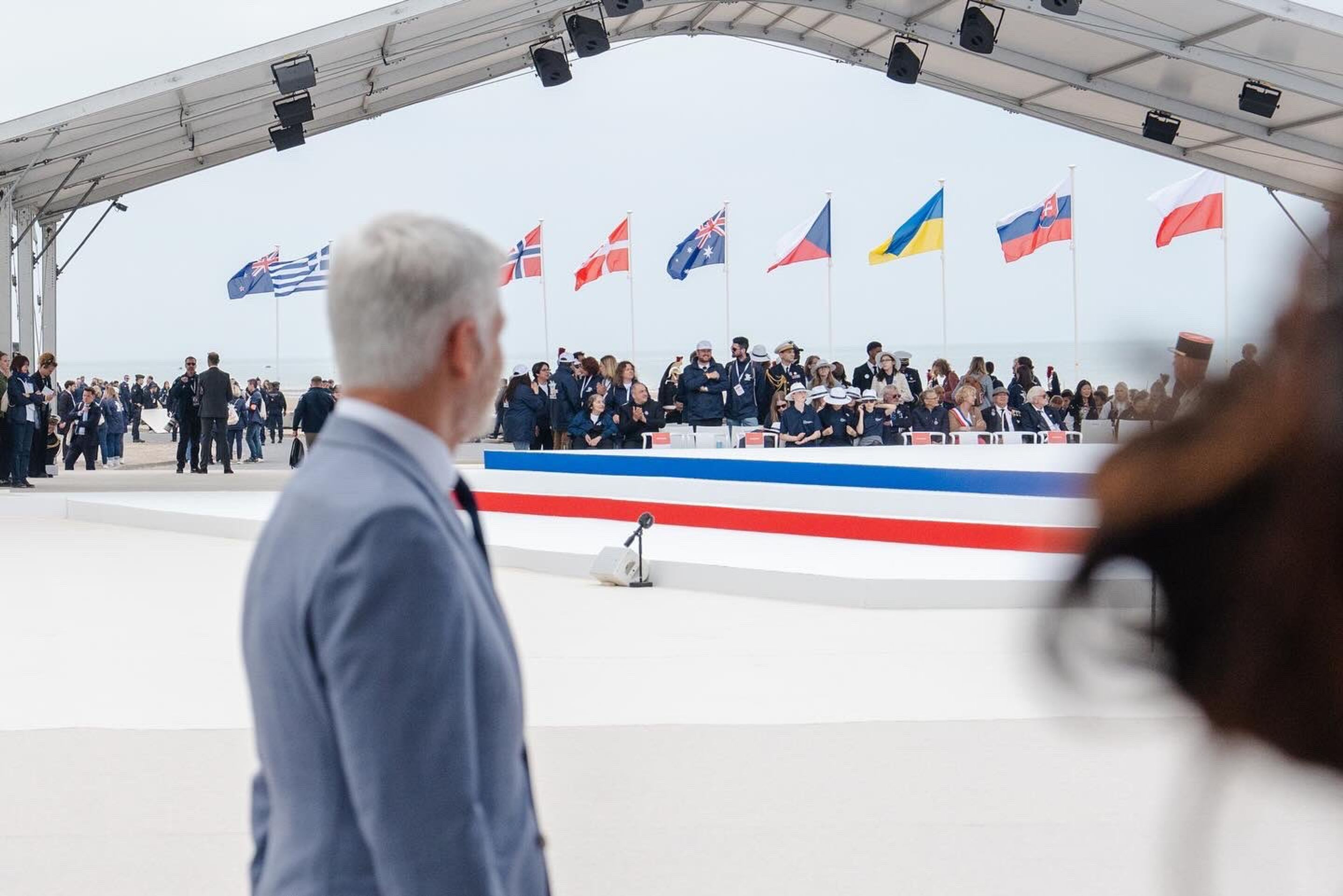 Prezident Petr Pavel - Oslavy 80. výročí vylodění v Normandii (13/18)