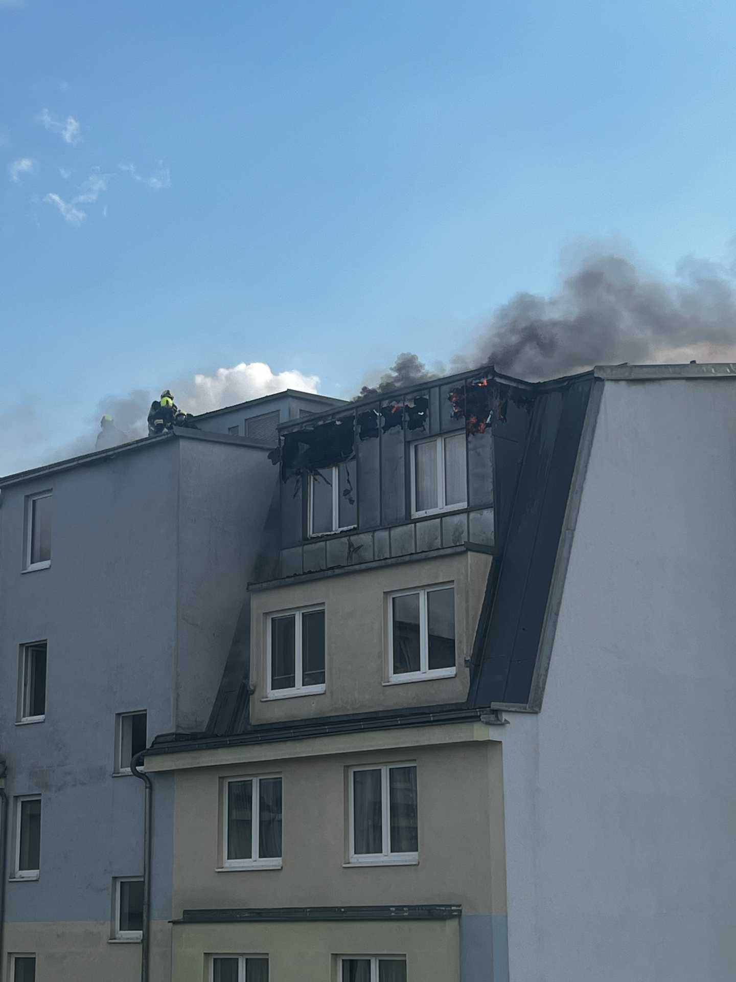 Požár bytu v Praze - Požár bytu v Praze (8/9)