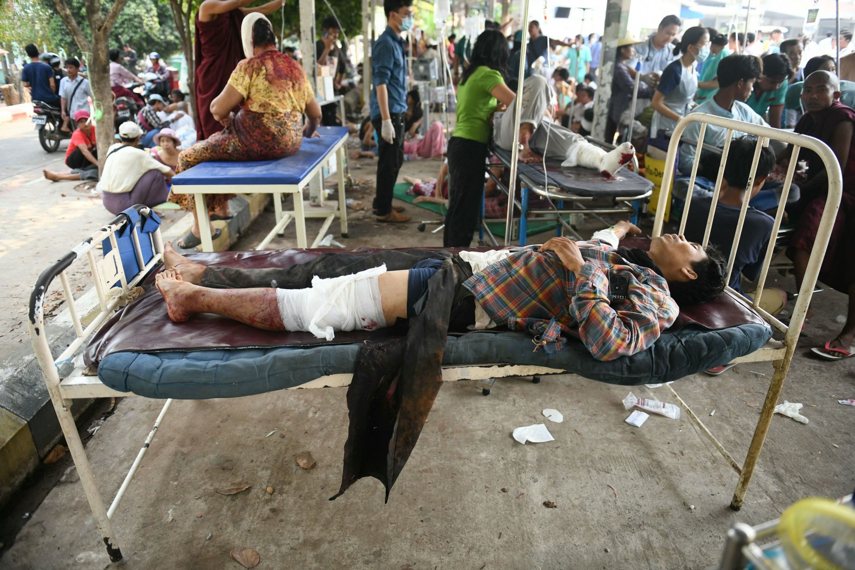 Zemětřesení, 28. 3. 2025 Myanmar, Naypyidaw (3) - Zemětřesení v jihovýchodní Asii (2/8)