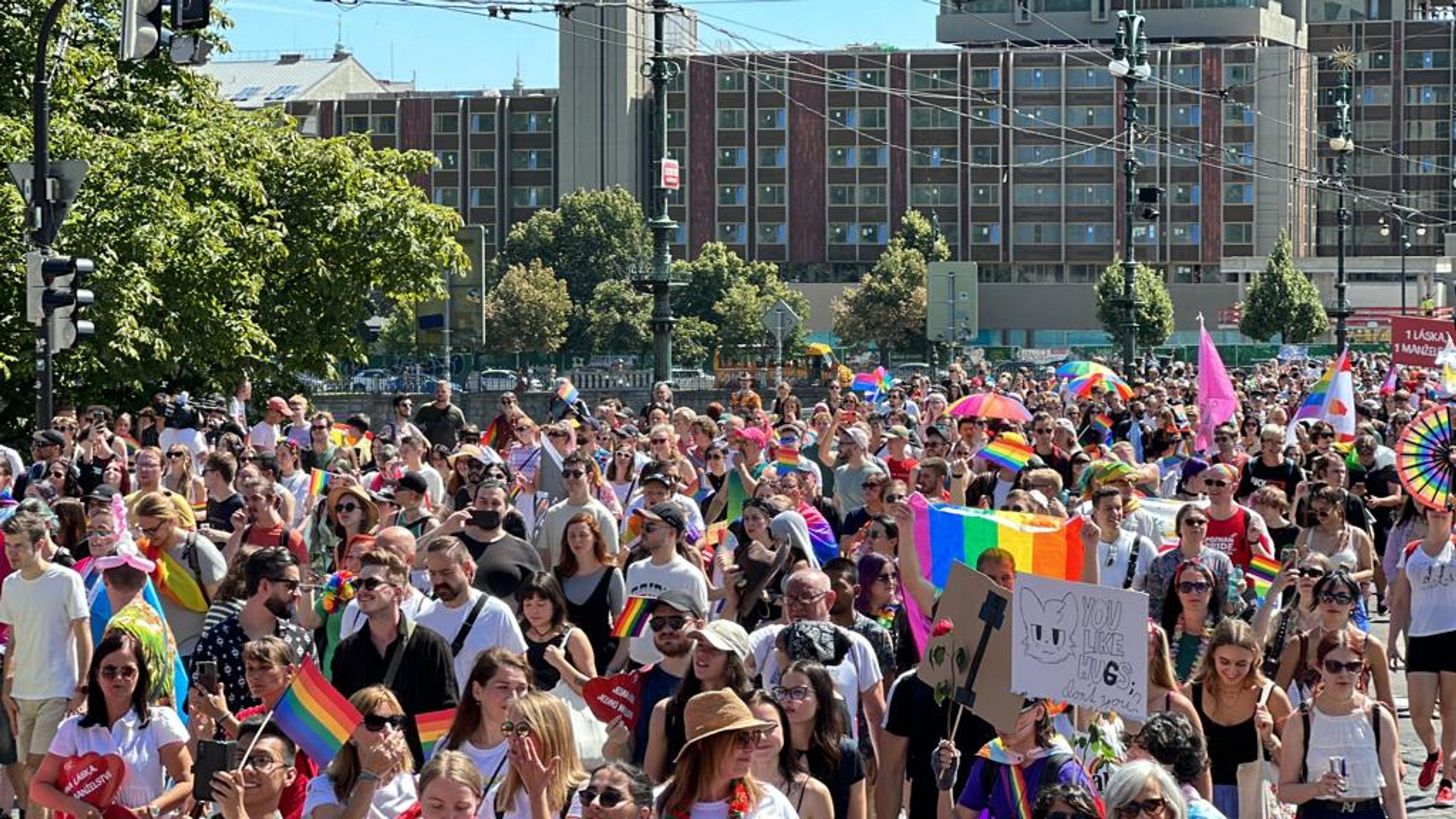 Průvod Prague Pride - Průvod Prague Pride (11/16)