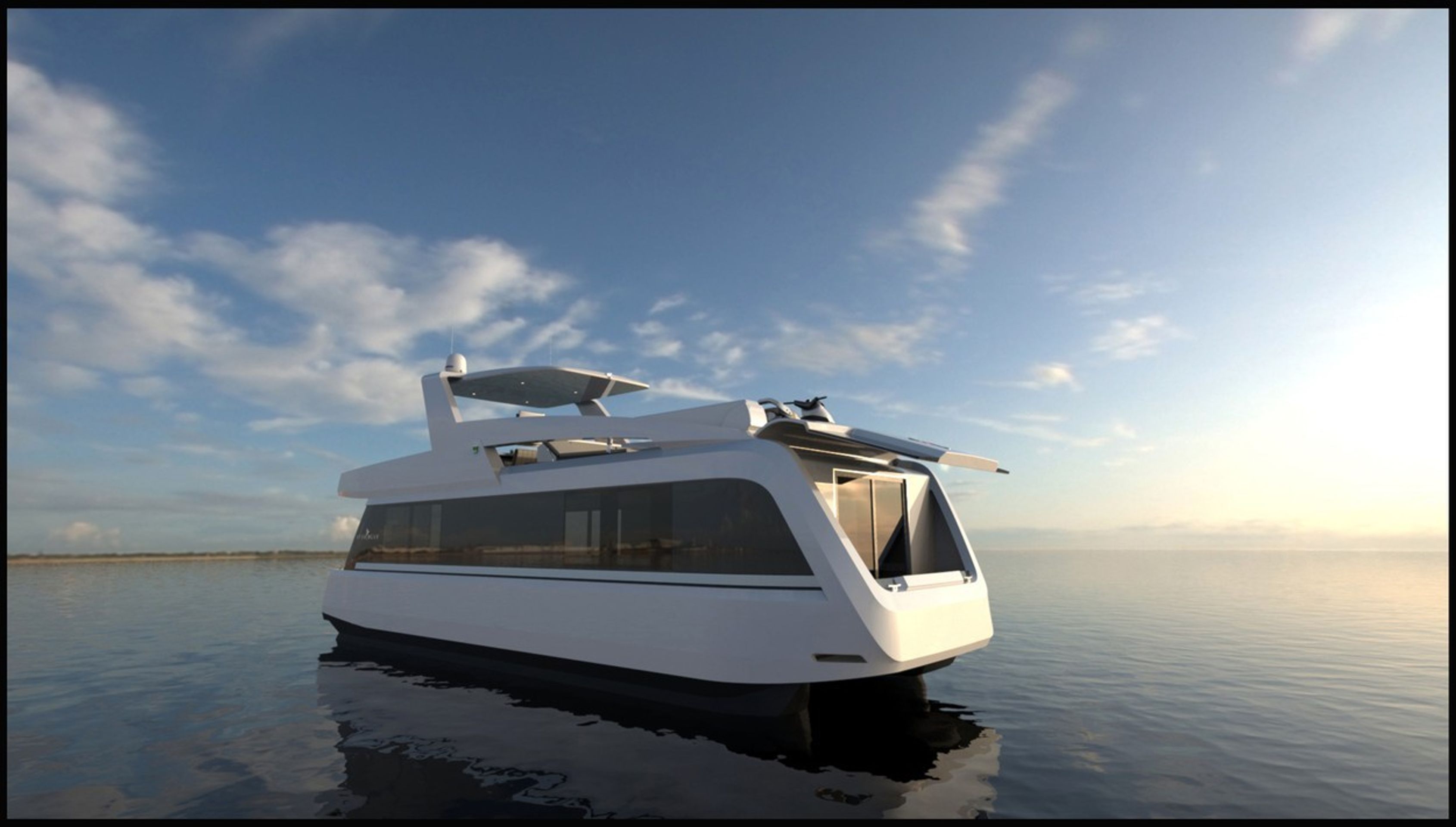 Overblue - Luxusní houseboat - 2 - GALERIE: Overblue - Luxusní houseboat (2/8)
