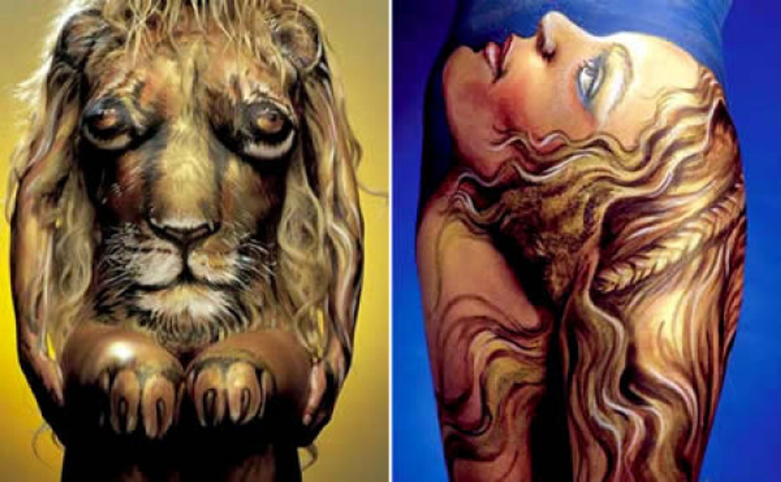 Bodypainting. - Fotogalerie: Bodypainting (4/8)