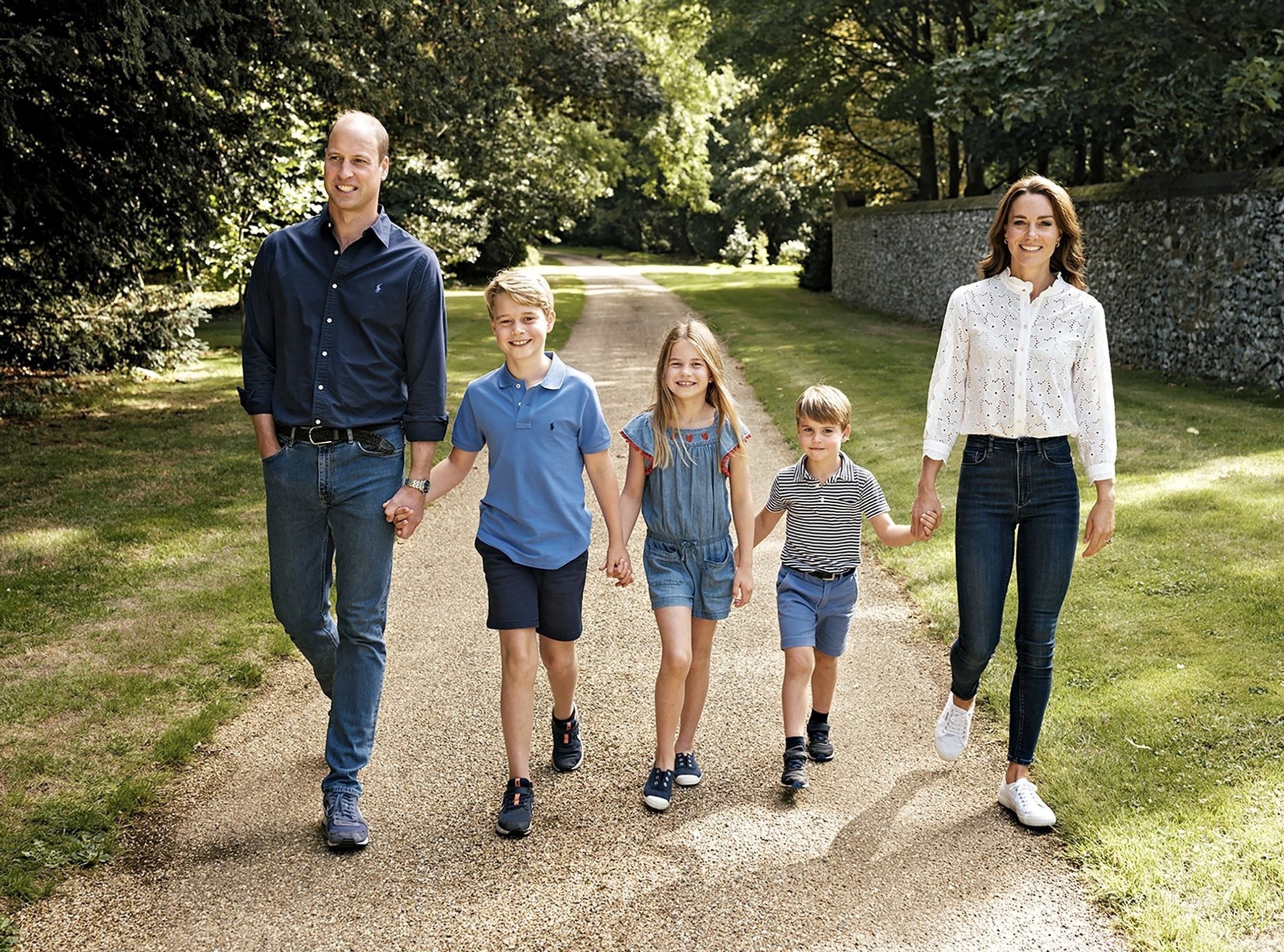 Vánoční přání od prince Williama a princezny Kate 2022 - Vánoční přání od prince Williama a princezny Kate v průběhu let (4/4)