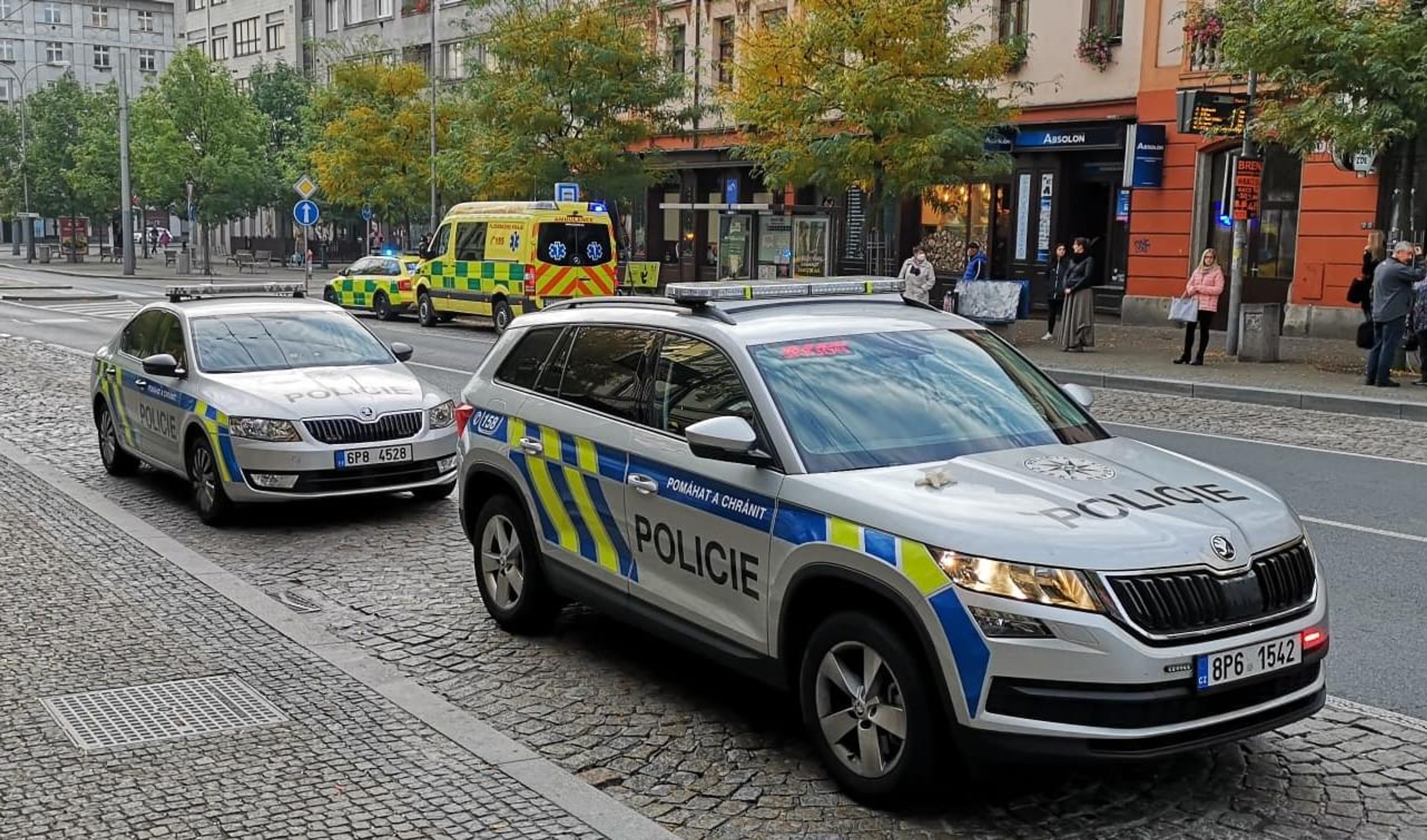 Napadení a zranění muže v centru Plzně (4) - Napadení a zranění muže v Plzni (2/6)