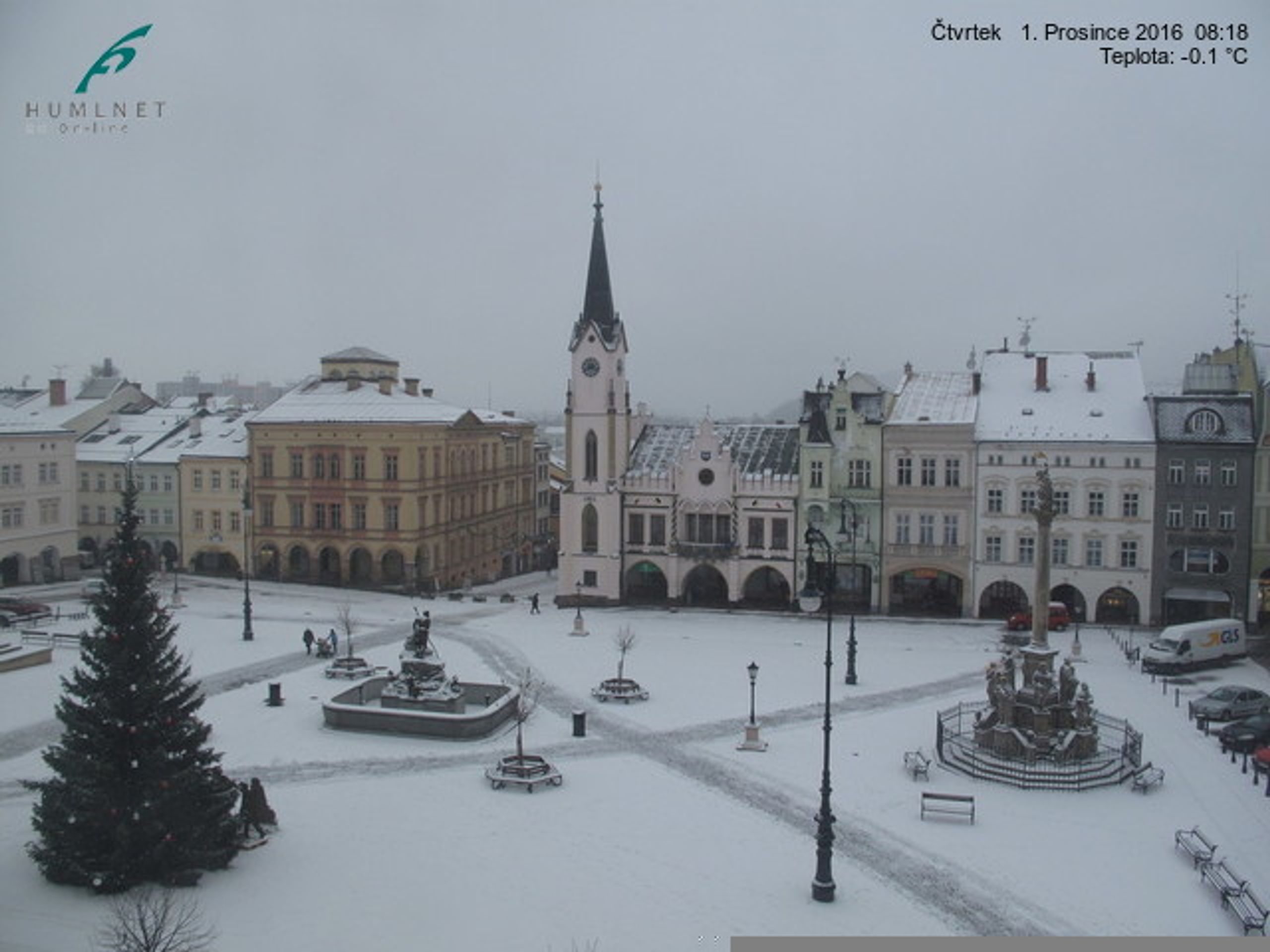 Sněžení 30.11. 2016 - Trutnov - GALERIE: Česko zasypal sníh (9/9)