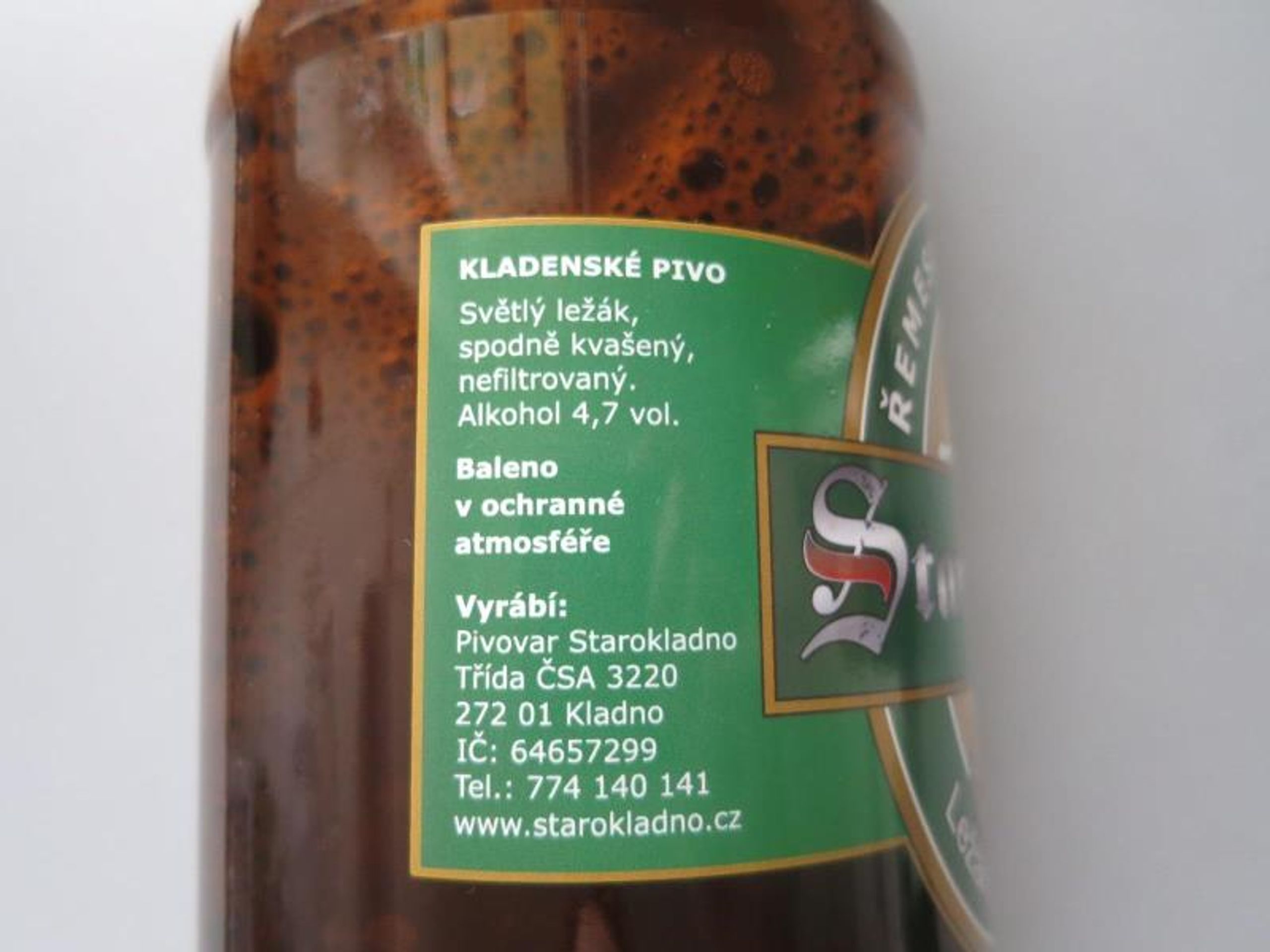 Starokladno Ležák Starosty Pavla - Inspekce upozorňuje na nedostatky starokladenského piva (6/6)