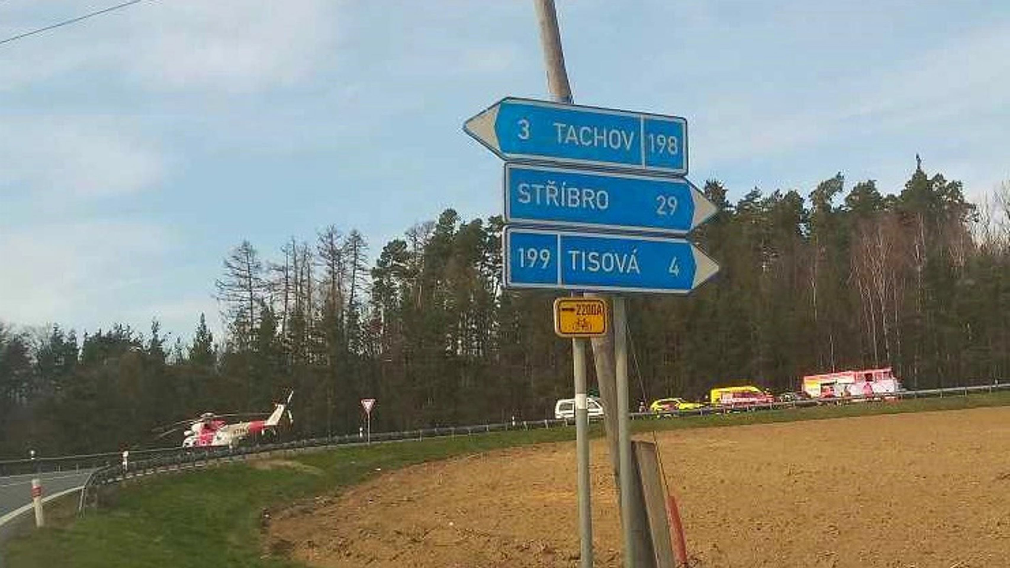 Tragická dopravní nehoda u Tachova (1) - Tragická dopravní nehoda u Tachova (5/5)