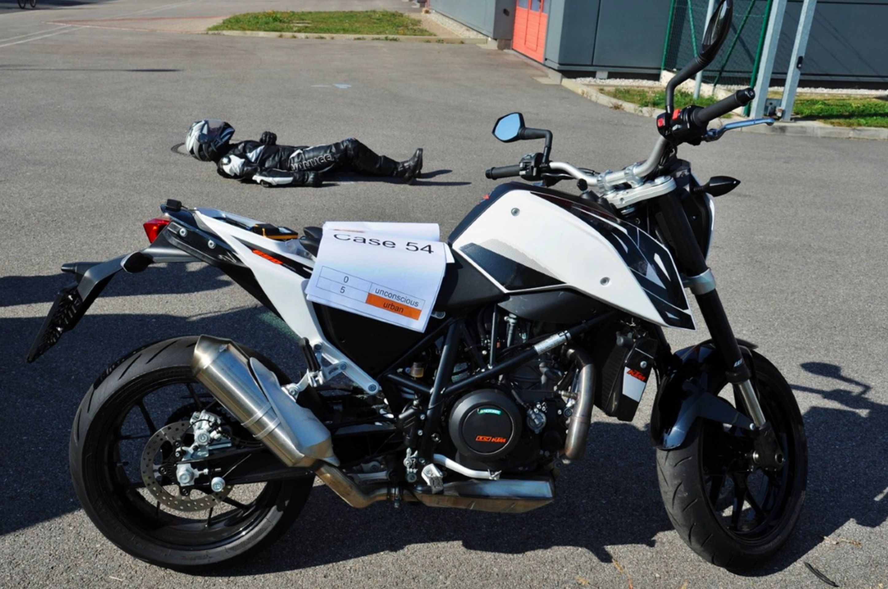 Testování systému eCall v motorkách - 8 - Fotogalerie: Hasiči testují systém pro eCall na motorkách (2/5)