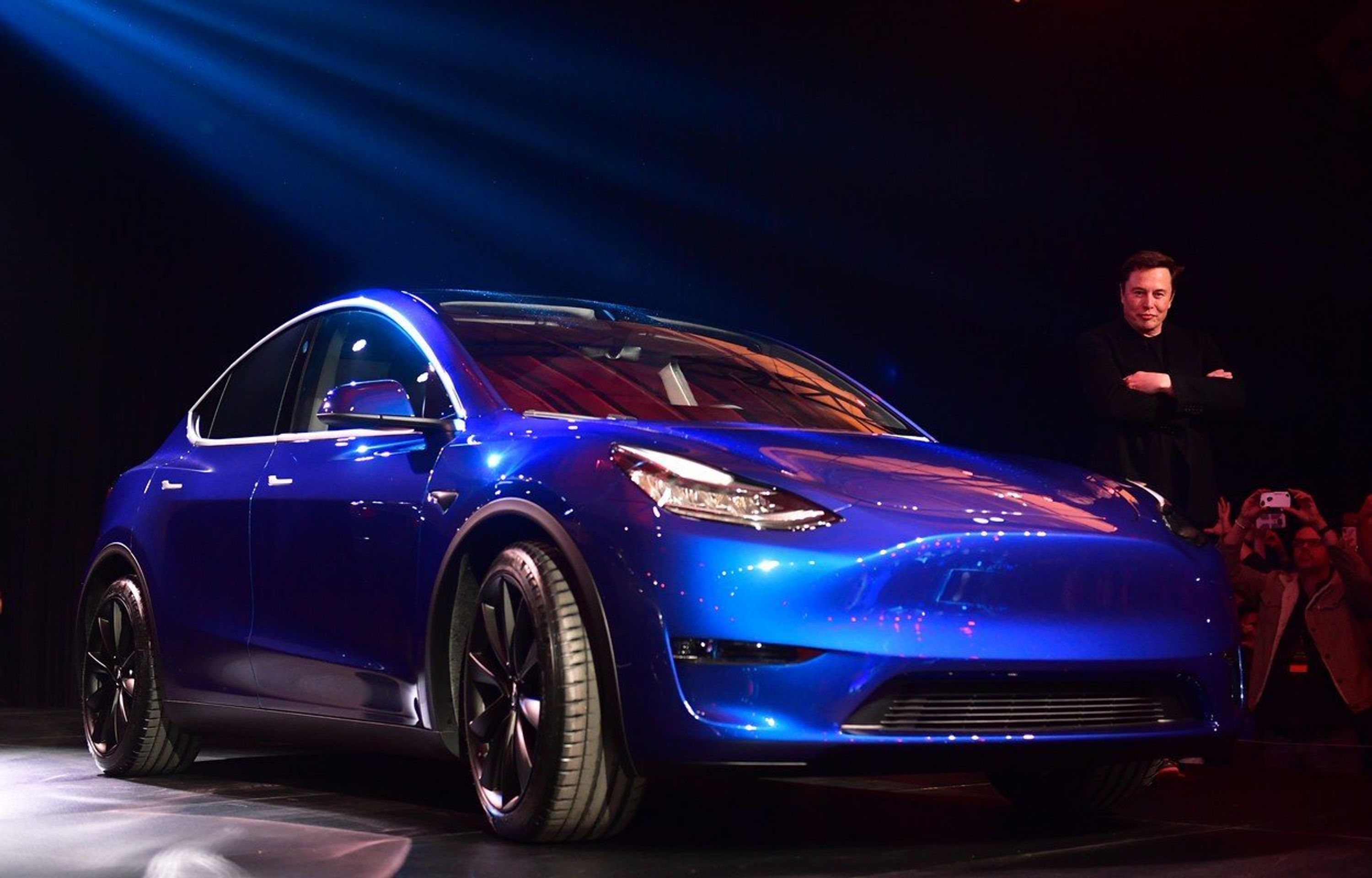 Tesla Model Y - 8 - Fotogalerie: Model Y, nový crossover od Tesly (7/7)