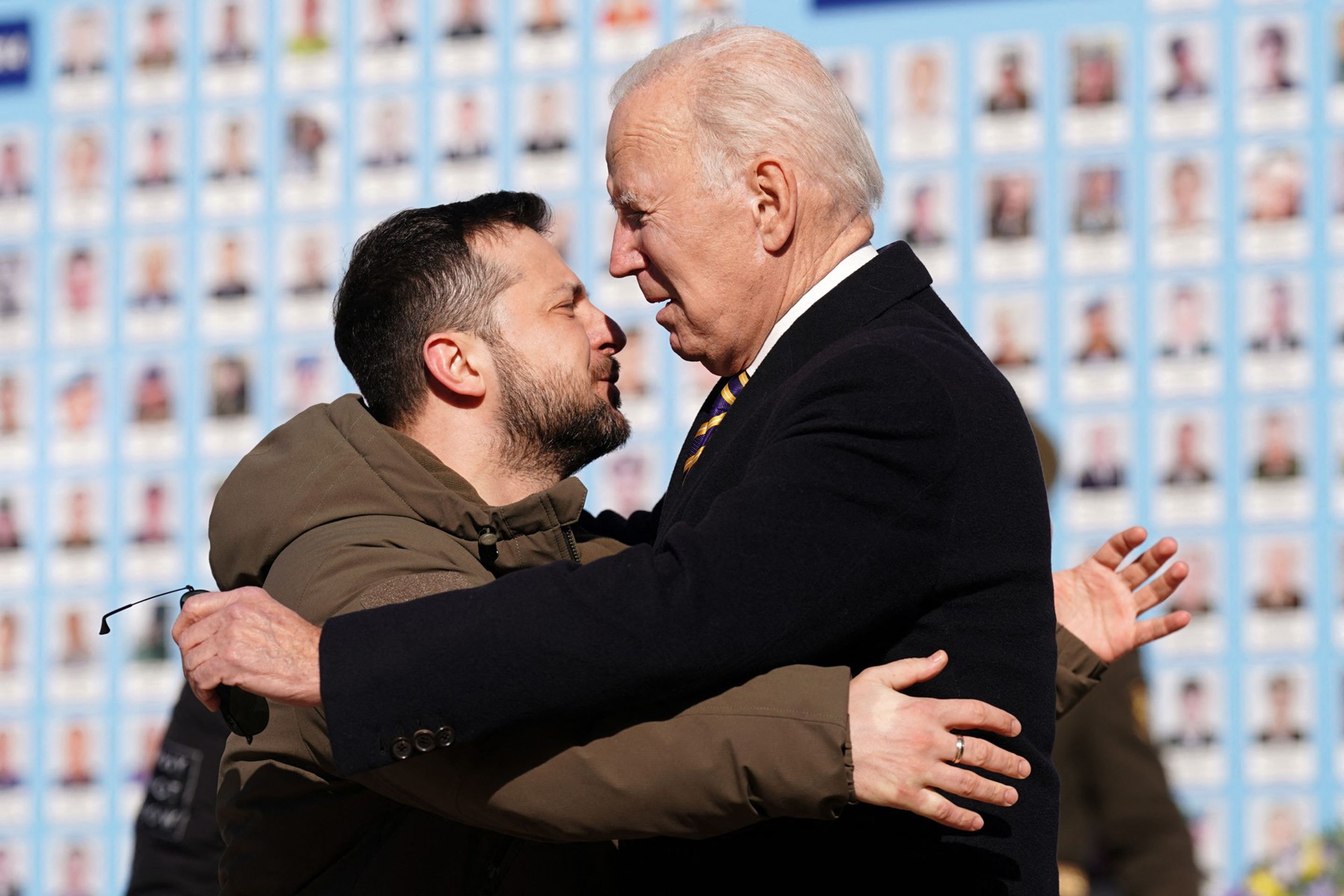 Joe Biden Volodymyr Zelenskyj - Prezident Joe Biden navštívil Ukrajinu (19/19)