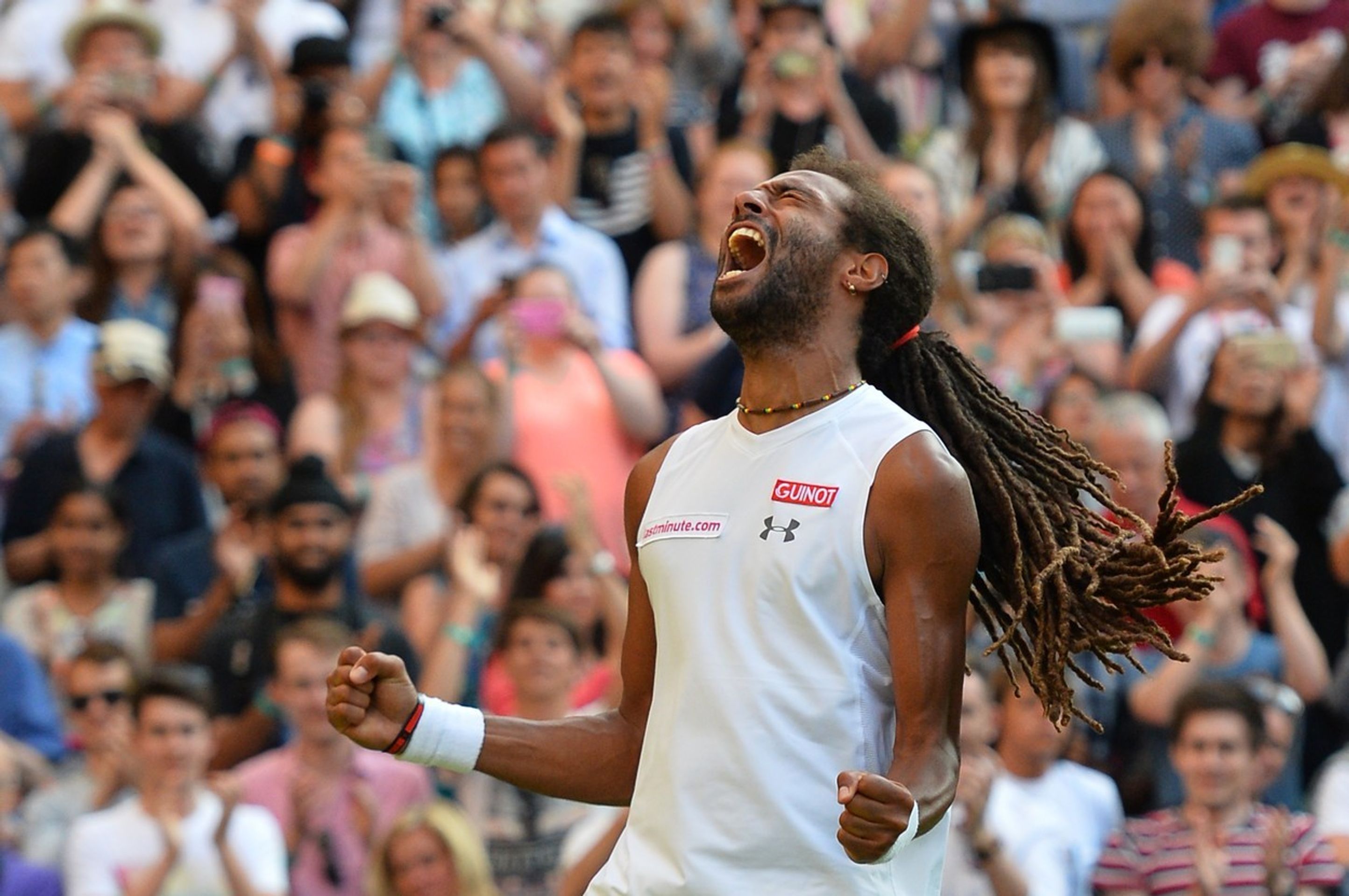 Dustin Brown - 4 - GALERIE: Dustin Brown. Rastaman, který vyřídil Nadala (4/10)