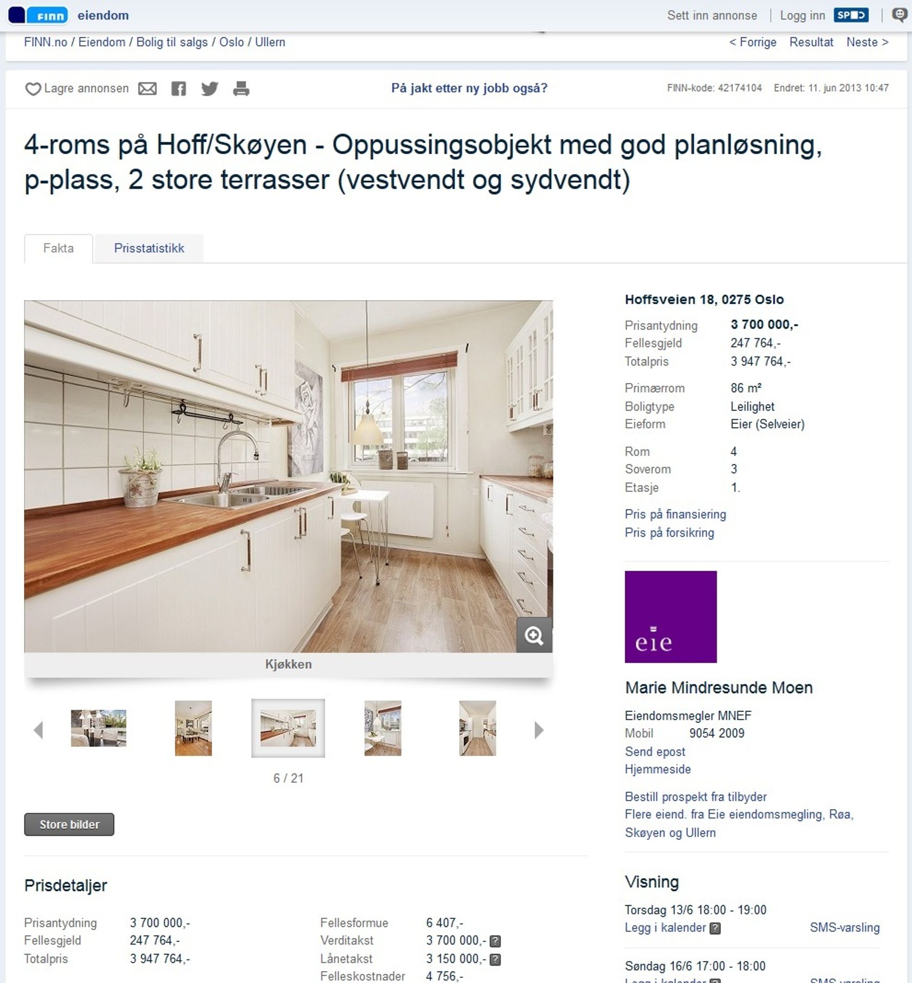 Byt, kde Breivik osnoval útoky, je na prodej - 15 - GALERIE: Prodává se byt, ve kterém Breivik zosnoval krvavé útoky (15/18)