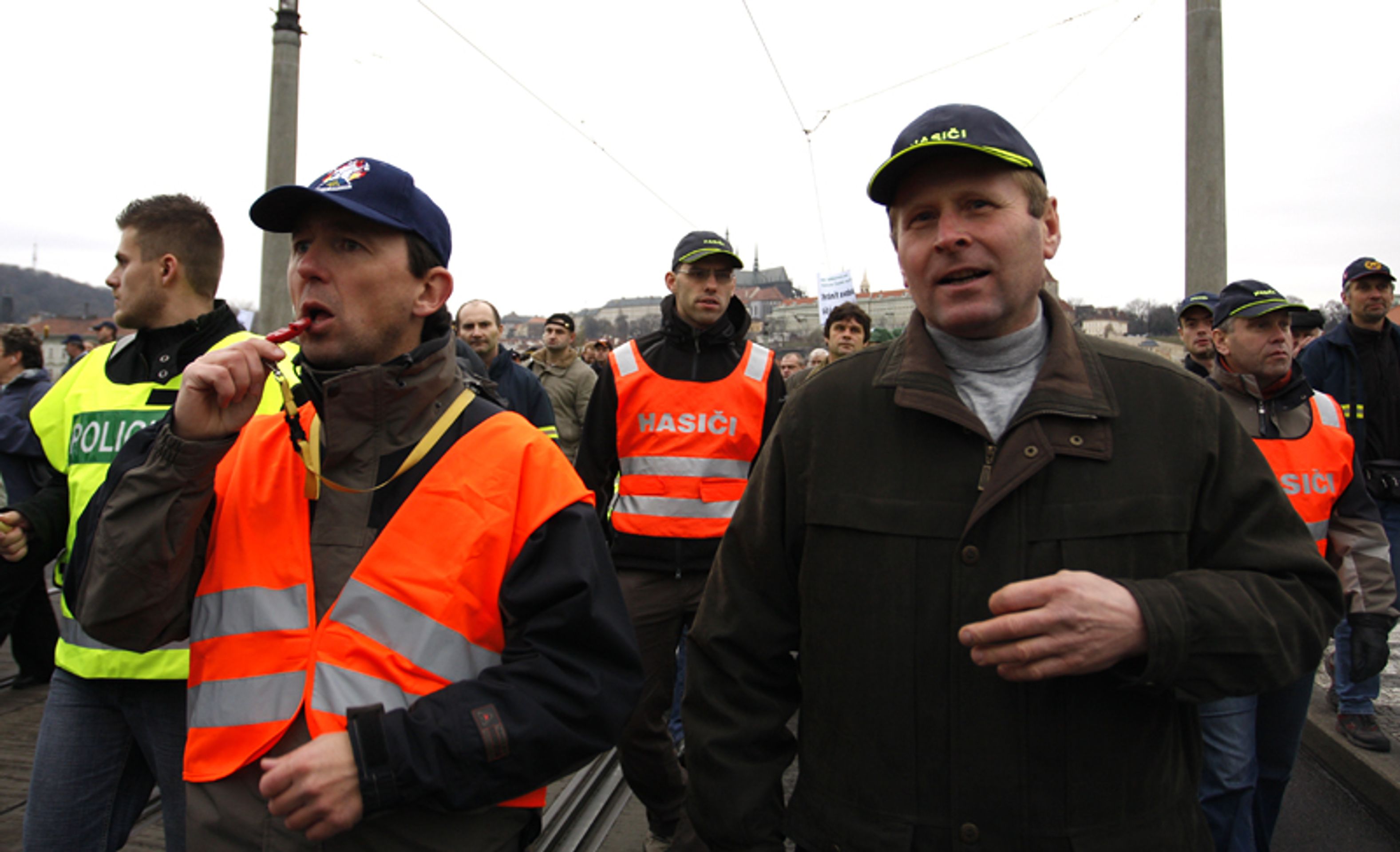 Protestující státní zaměstnanci 3 - Galerie protestujících státních zaměstnanců (2/5)