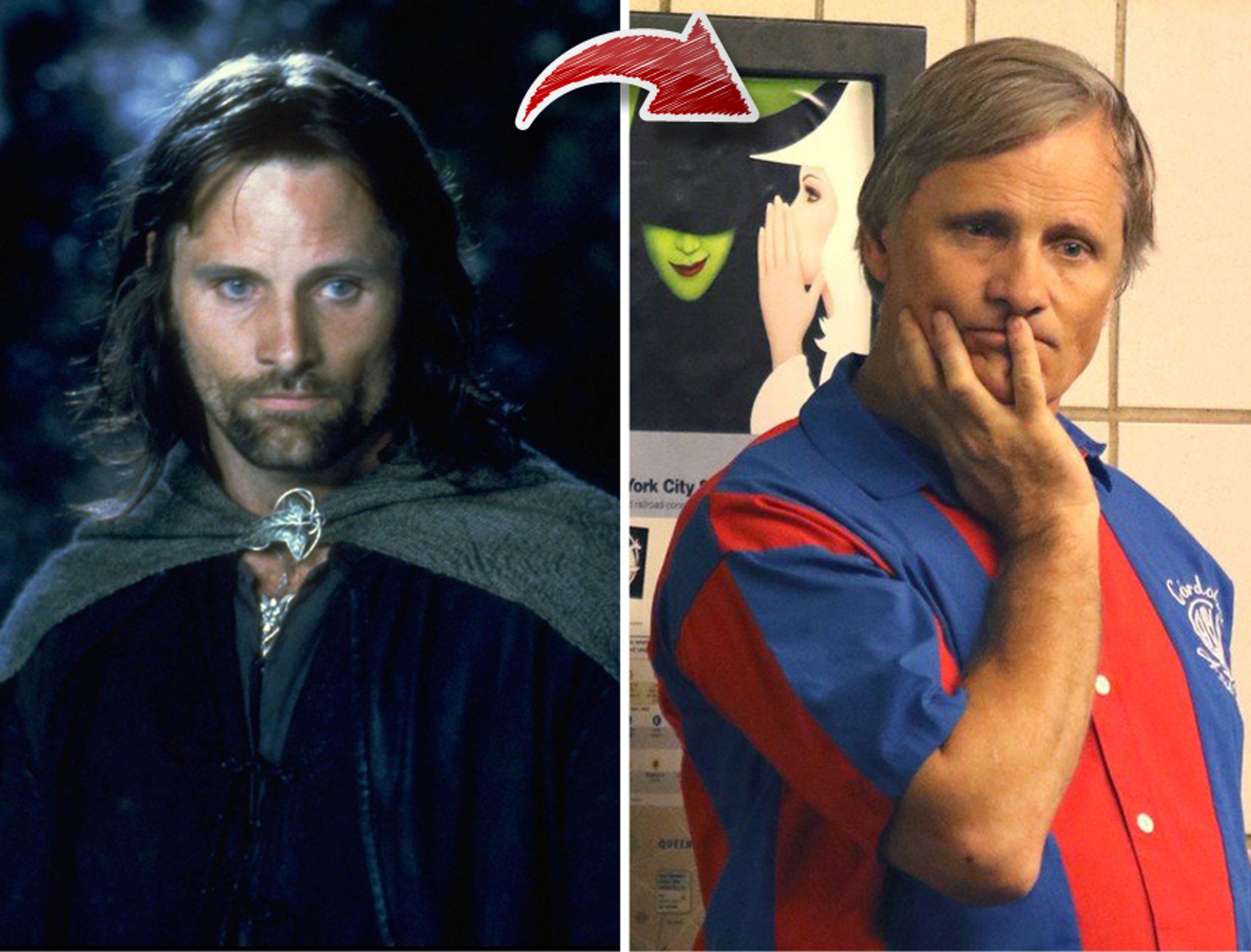 Jak se změnili herci z Pána prstenů - Viggo Mortensen - GALERIE: Jak se změnili herci z Pána prstenů (8/9)