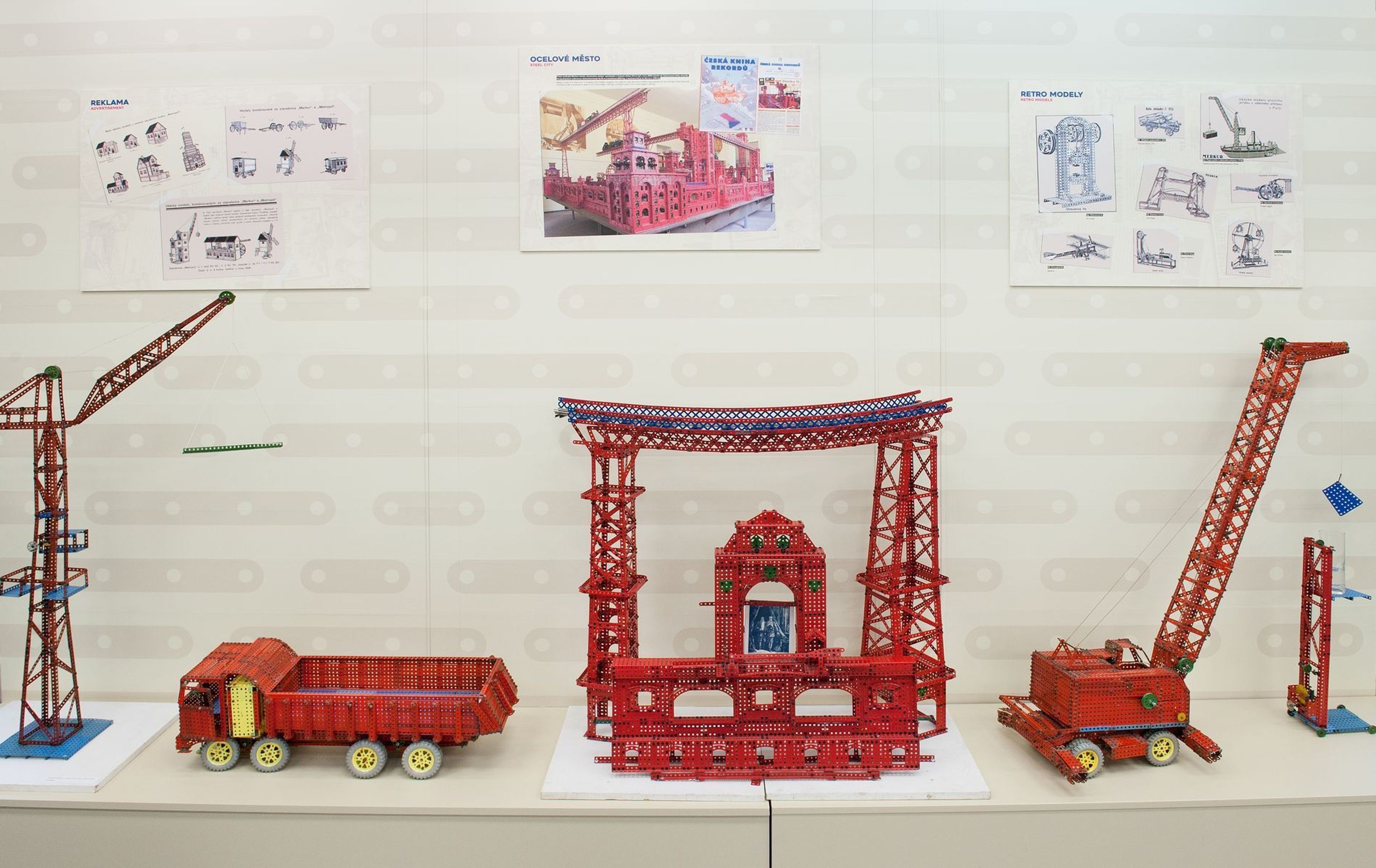 Výstava modelů ze stavebnice Merkur - 23 - GALERIE: Výstava modelů ze stavebnice Merkur (5/41)
