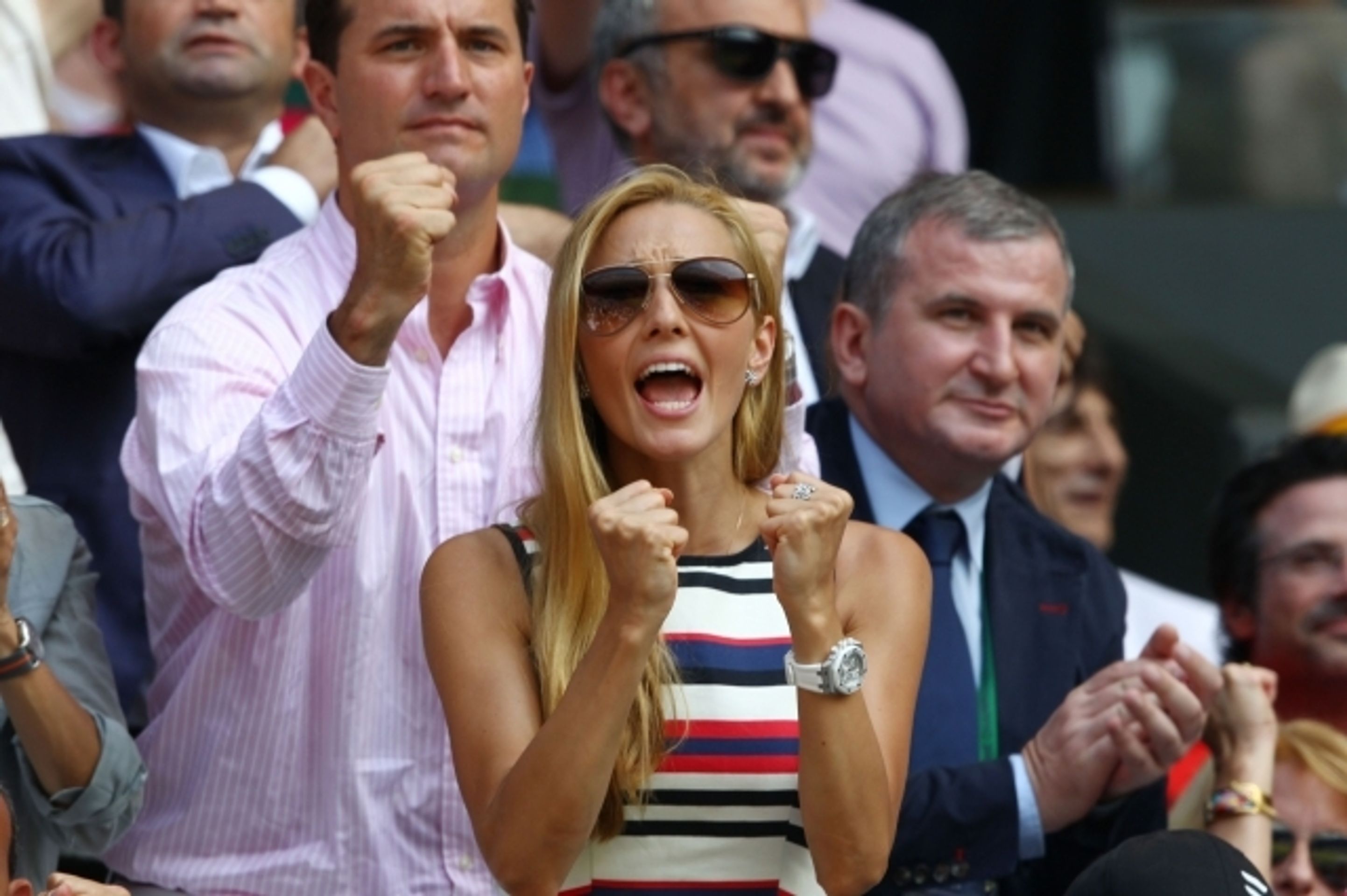 Finale Wimbledonu - hra - 7 - GALERIE: Andy Murray porazil ve finále Wimbledonu Novaka Djokoviče (18/24)