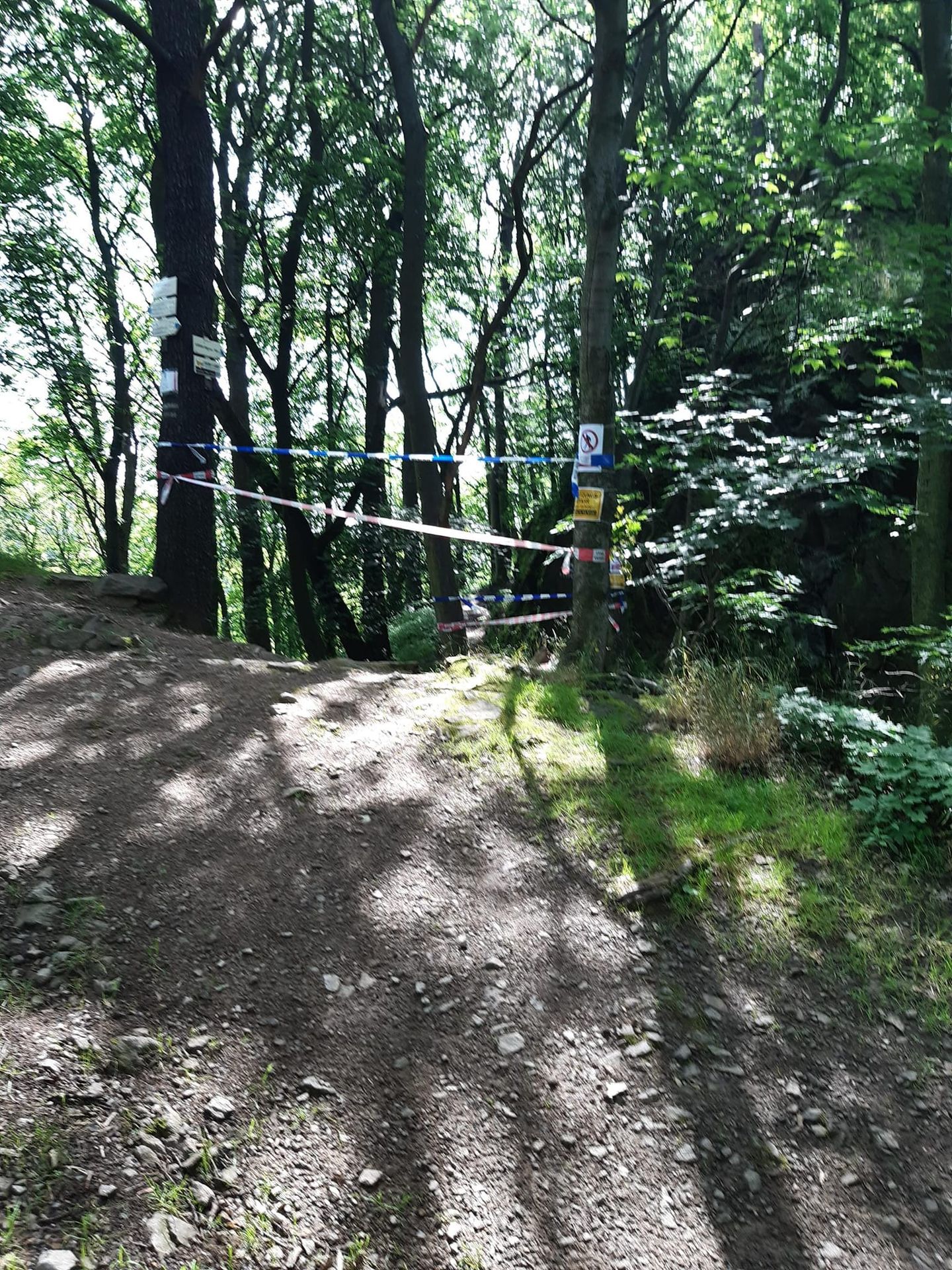 Vstup na zříceninu hradu Kyšper je uzavřen (2) - Lesy ČR vydaly omezení vstupů na některé hrady a zříceniny (3/7)