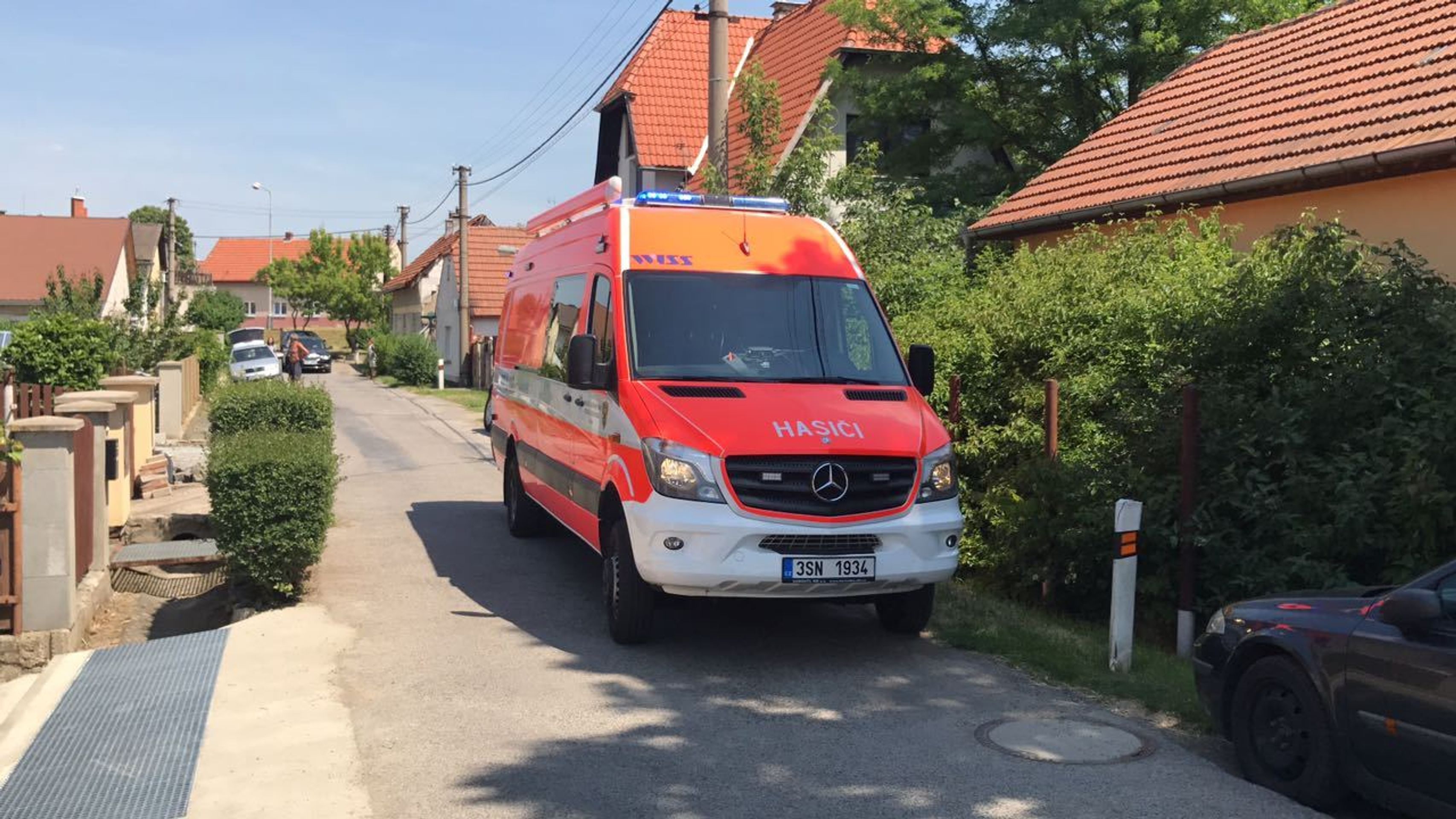 Nález kazety s bojovými chemickými látkami ve Veltrusech - 6 - GALERIE: Nález kazety s bojovými chemickými látkami ve Veltrusech (6/6)