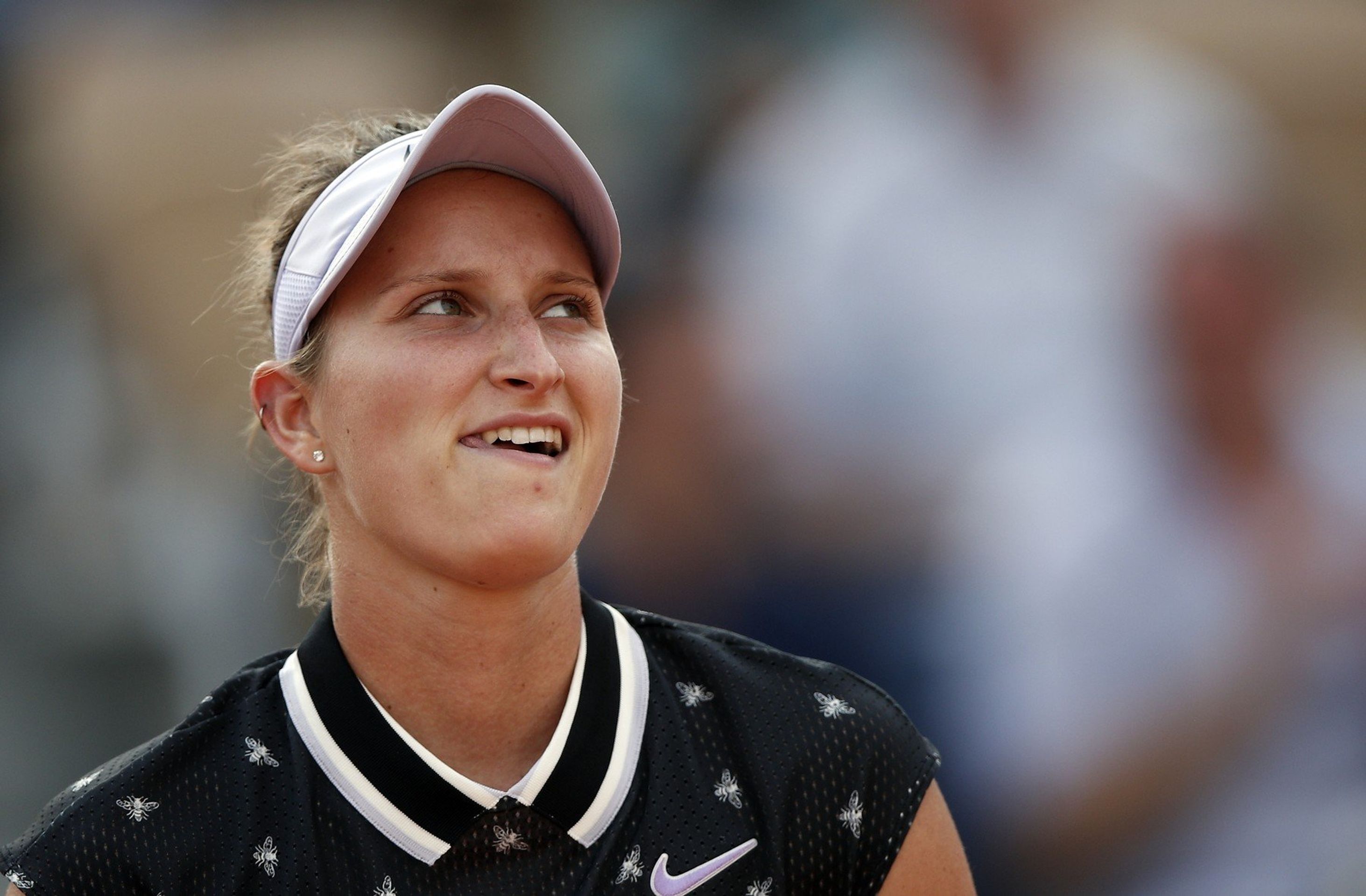 Markéta Vondroušová při zápase s Martičovou - GALERIE: Markéta Vondroušová (2/6)