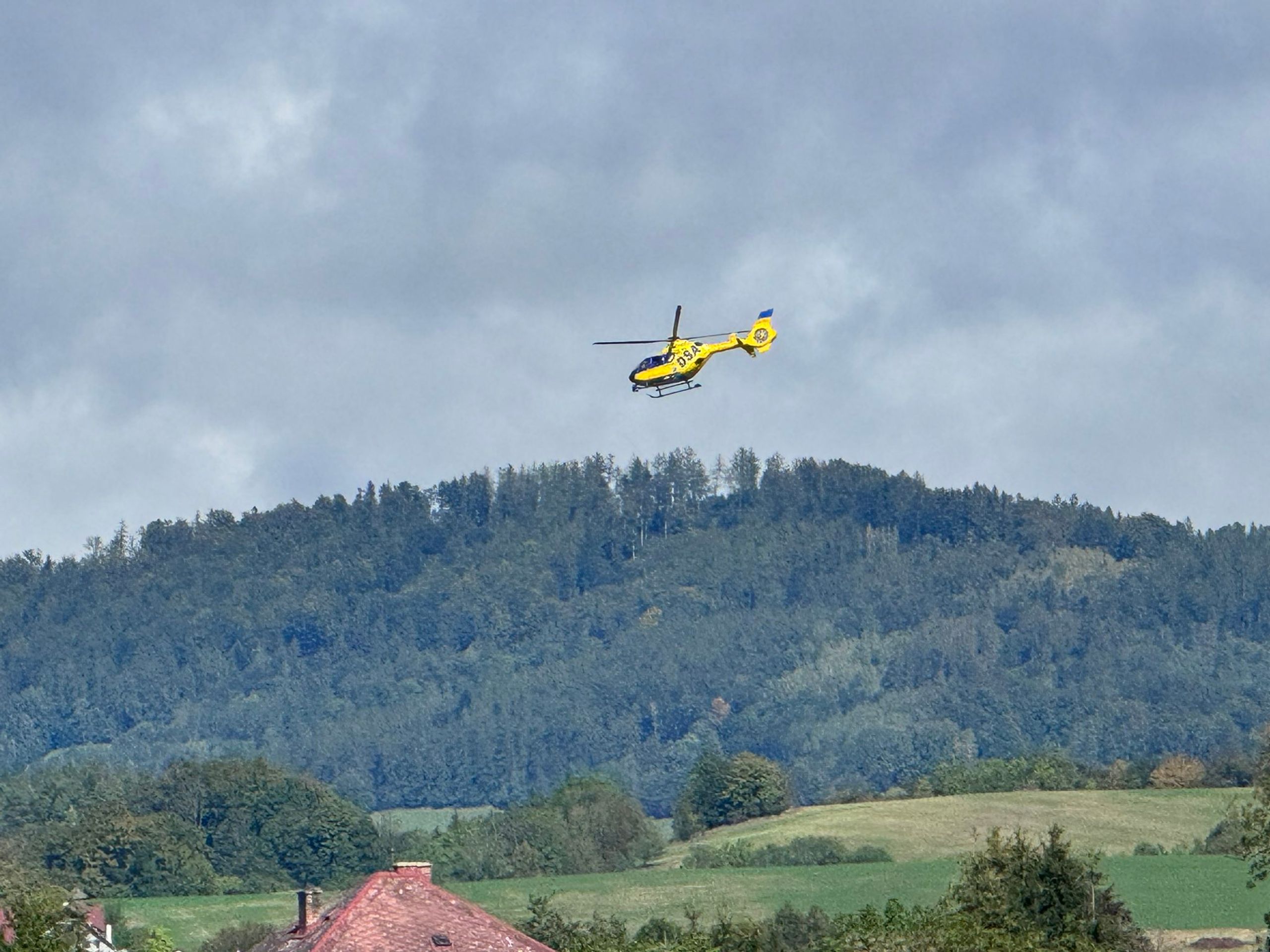 Záchrana obyvatel v Rudě nad Moravou a v Hanušovicích, kde se protrhla protipovodňová hráz, 15. 9. 2024 (3) - Povodně v Česku (97/106)