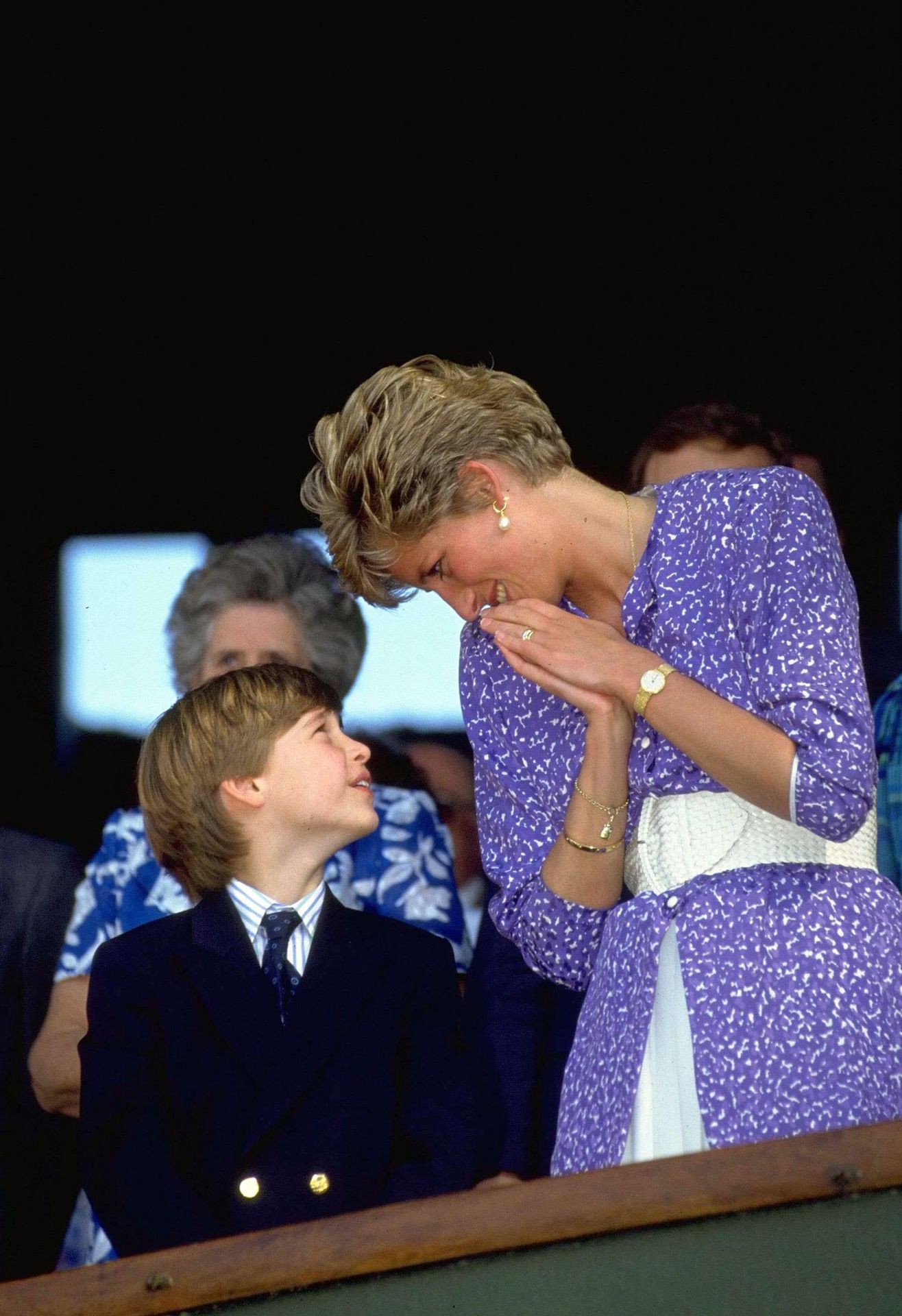 Princezna Diana a princ William na Wimbledonu v roce 1991 - Karel III. a princezna Diana (2/14)