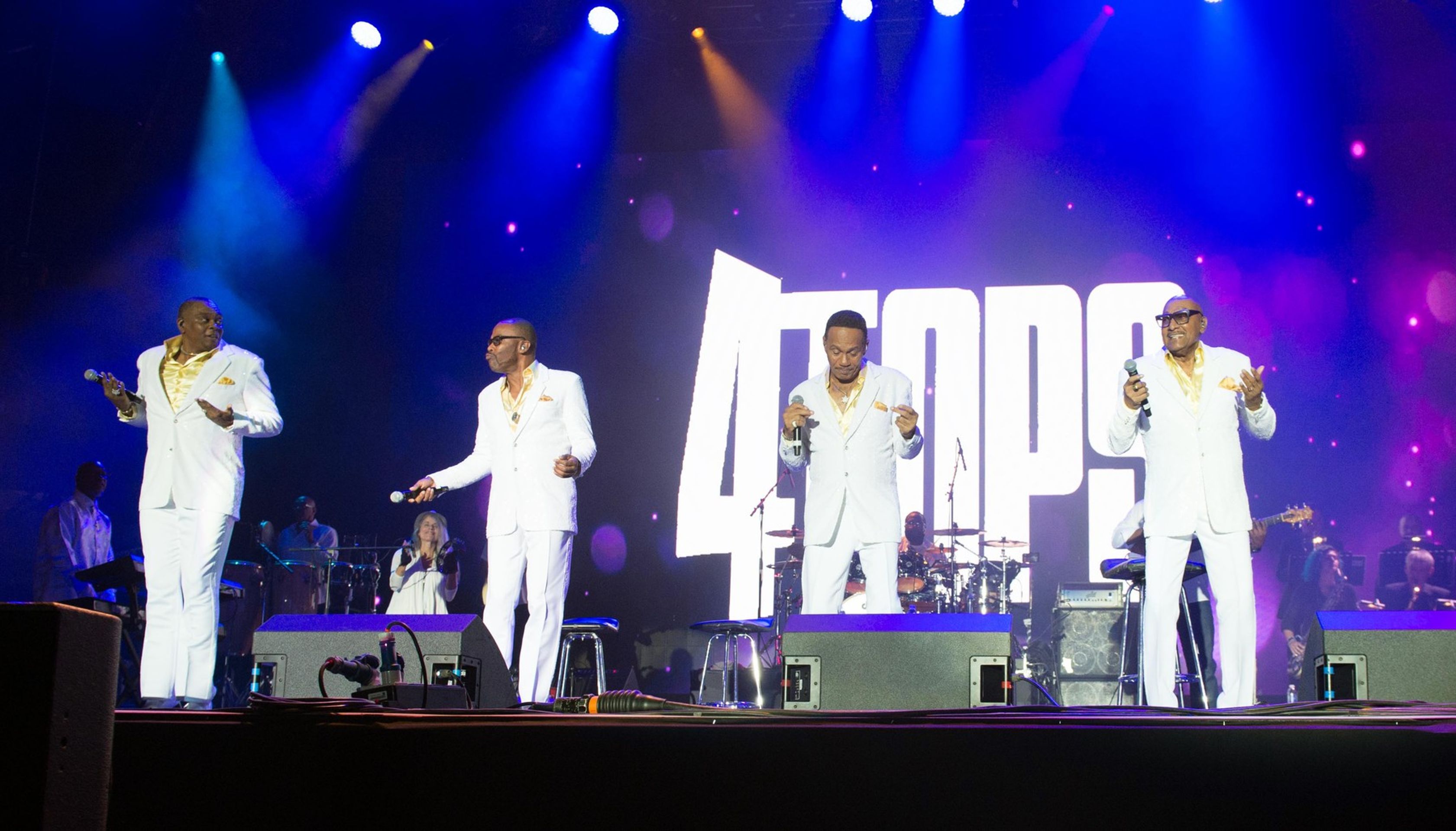 Abdul Duke Fakir (vpravo), 17. 8. 2019 The Four Tops - The Four Tops (3/3)