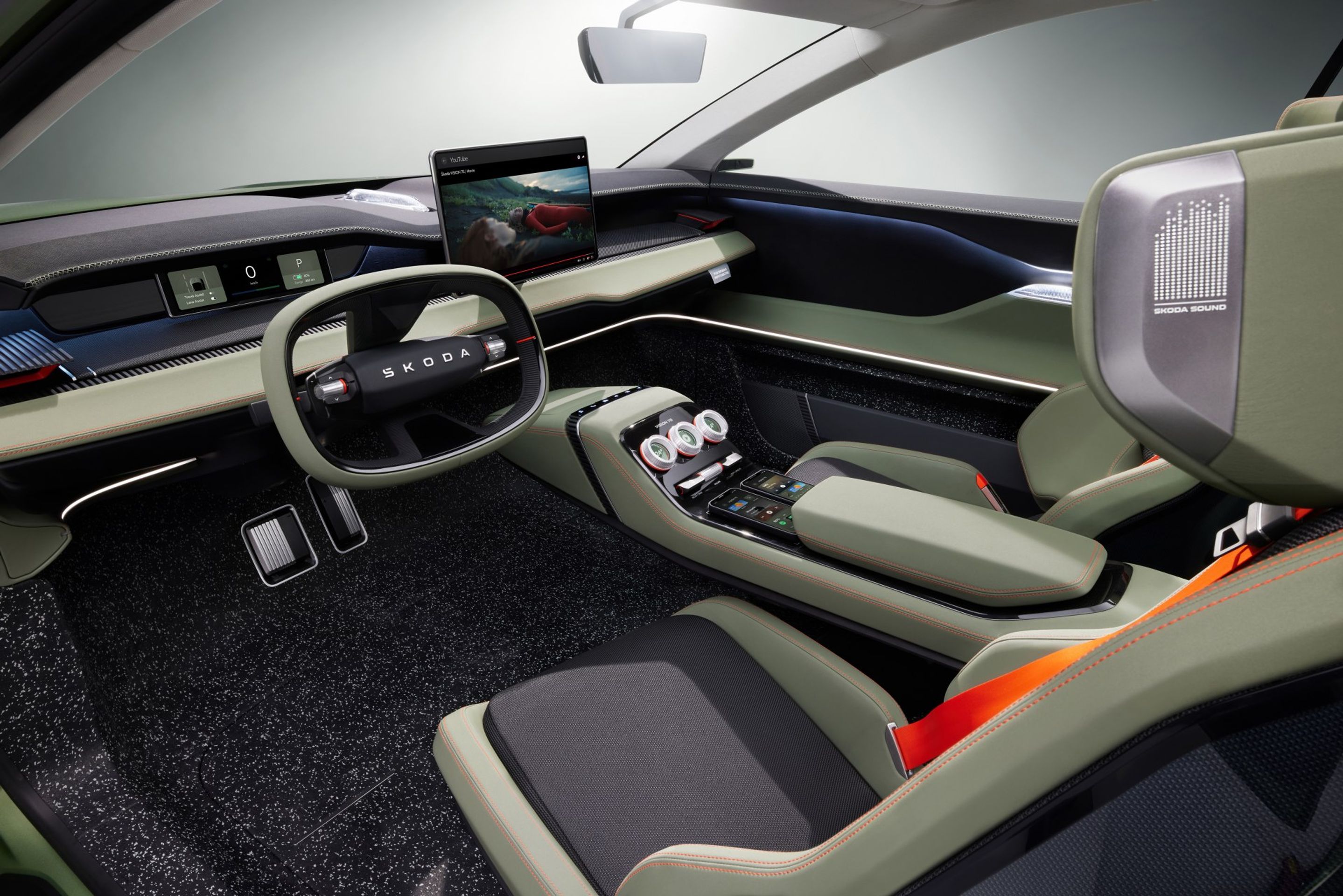 Studie Škoda Vision 7S - Nová Škoda Vision 7S do detailů (3/15)