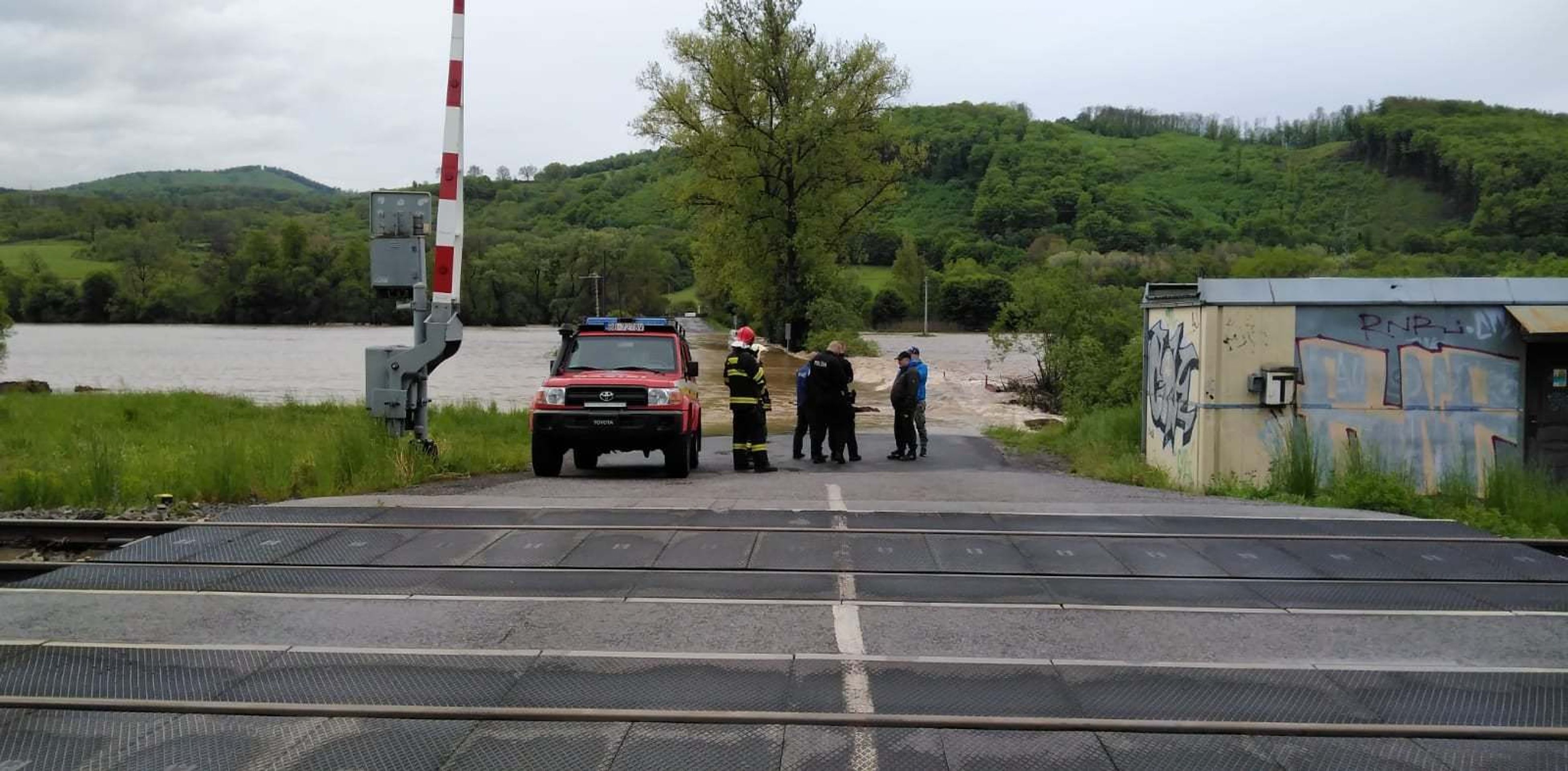 Povodně na Slovensku v Rudné nad Hronom - 12 - GALERIE: Povodně na Slovensku (12/26)