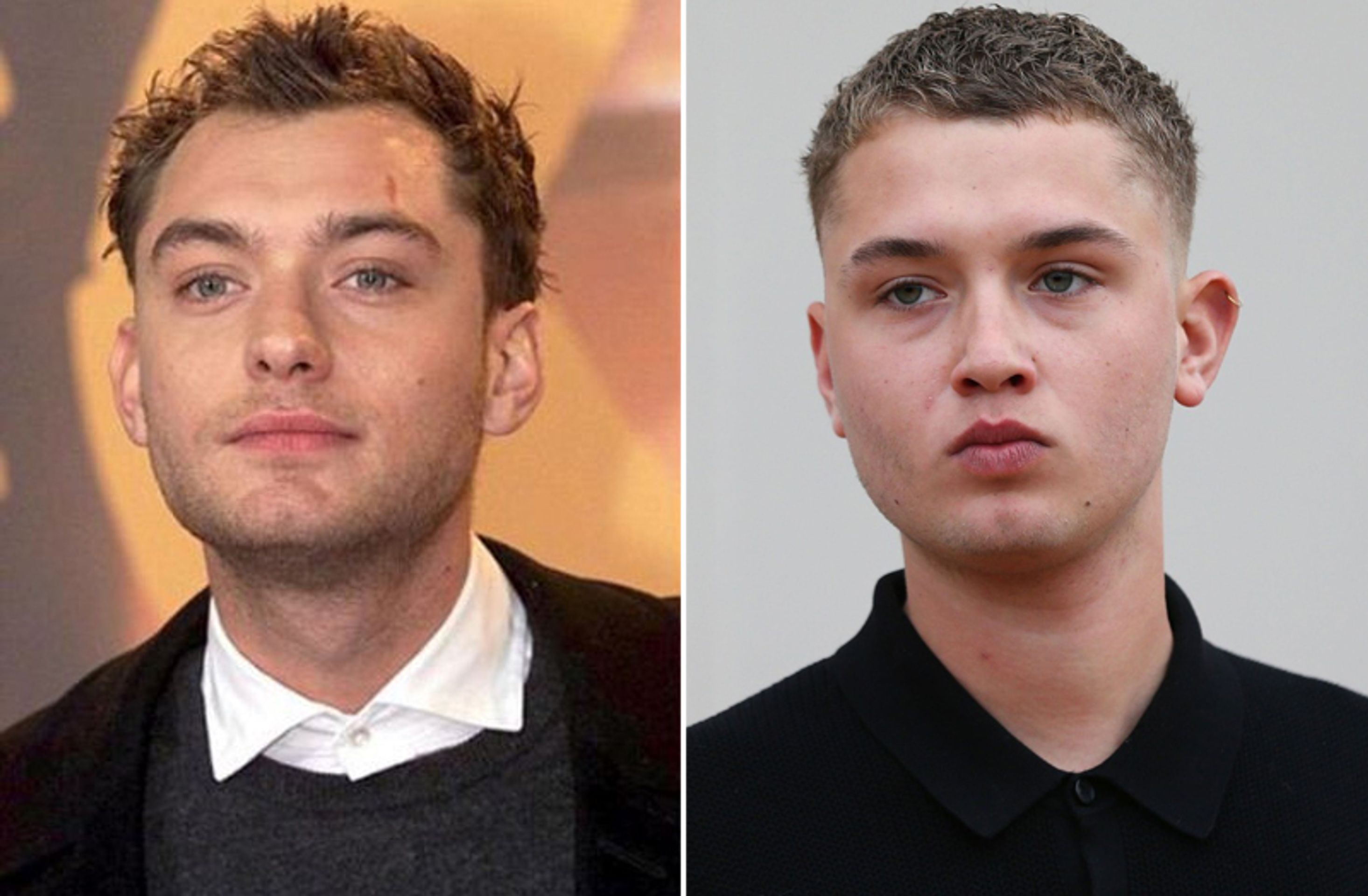 Podobnost dětí se slavnými rodiči za mlada - Jude Law a syn Rafferty - GALERIE: Podobnost dětí se slavnými rodiči za mlada (7/11)