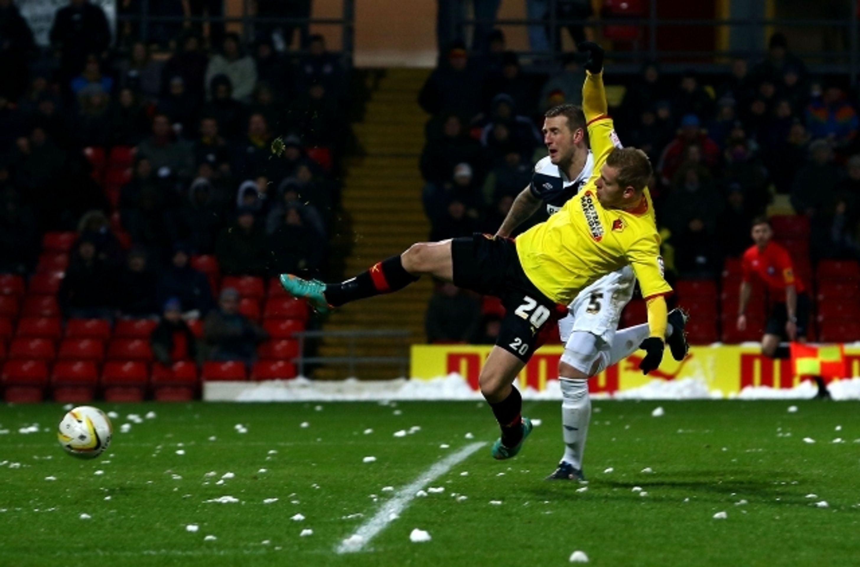 Matěj Vydra a zápas Watford - Huddersfield - 4 - GALERIE: Matěj Vydra a Watford (1/8)
