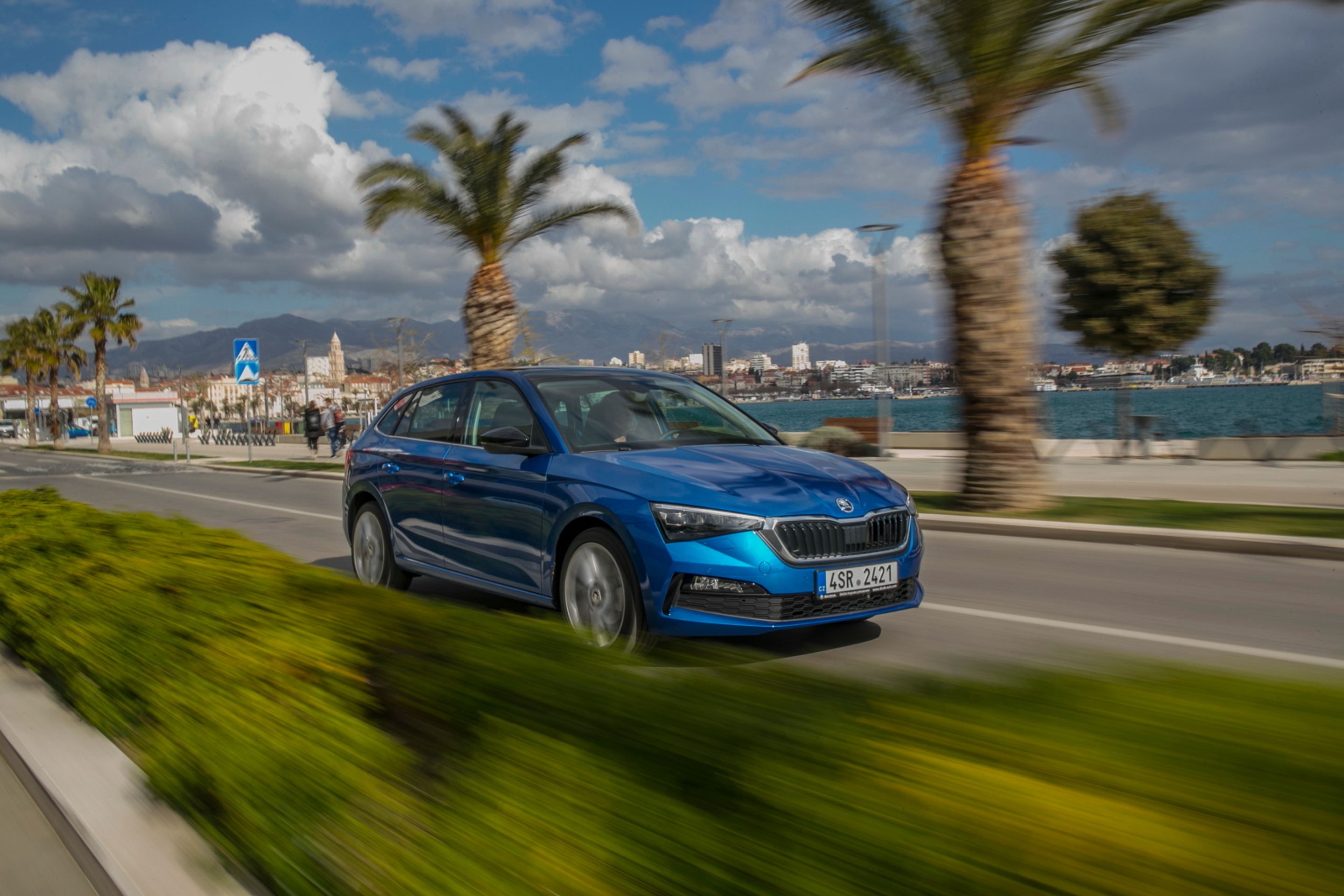 Škoda Scala - 9 - Fotogalerie: Škoda Scala na testech v Chorvatsku (6/39)
