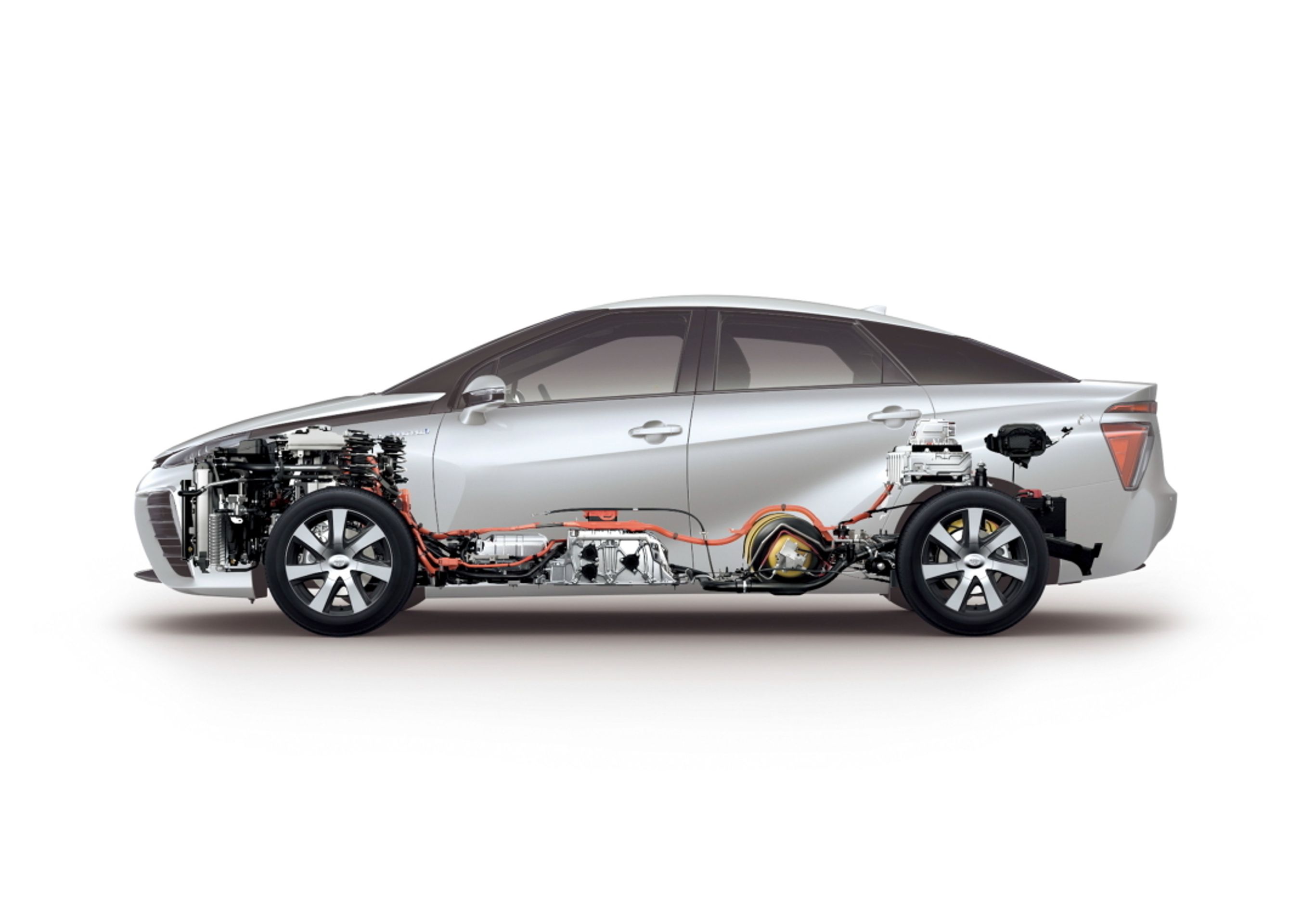 Toyota Mirai - 3 - Fotogalerie: Vodíková Toyota Mirai (11/26)