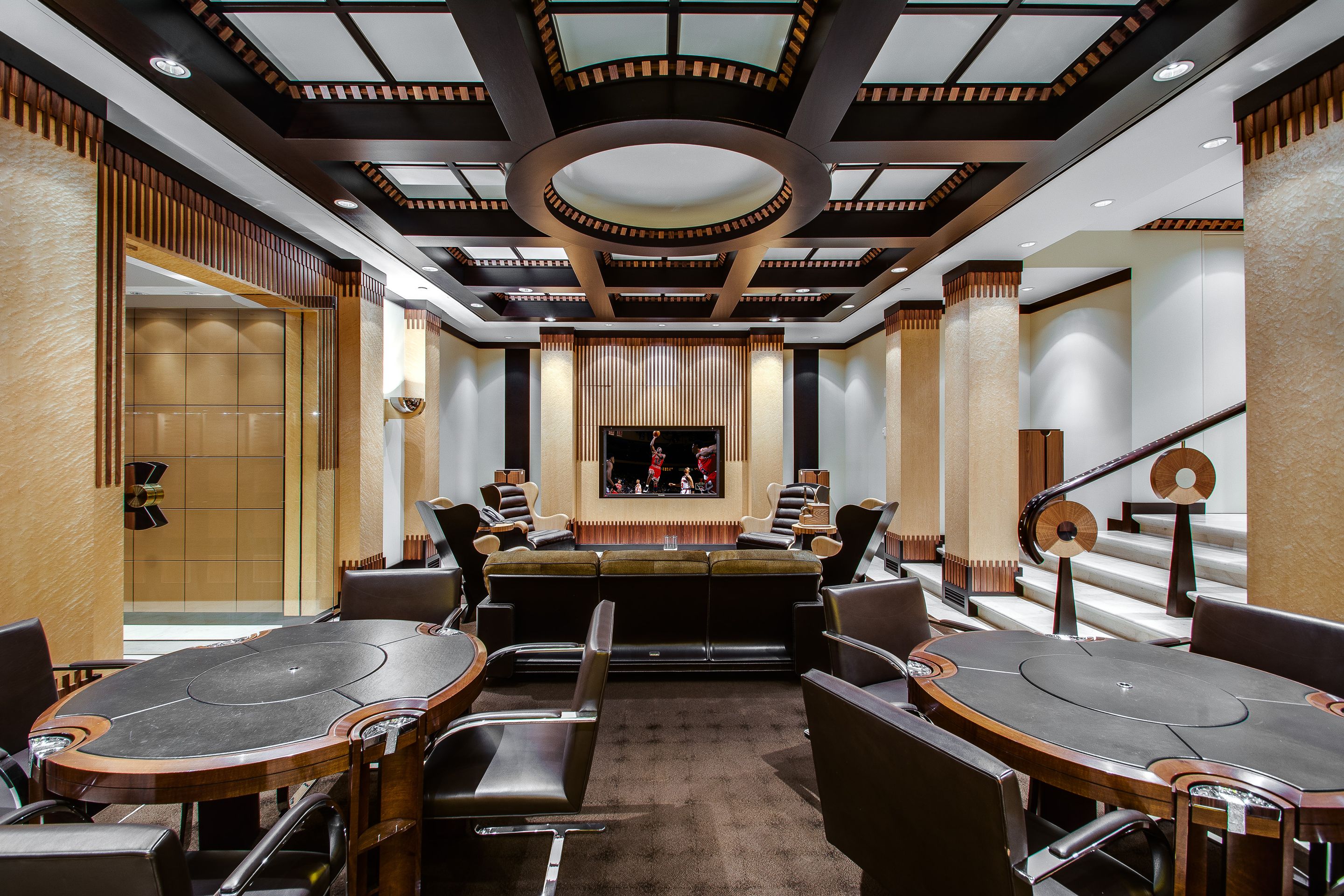 Pokerová místnost - Sídlo Michaela Jordana v Chicagu je na prodej (5/10)
