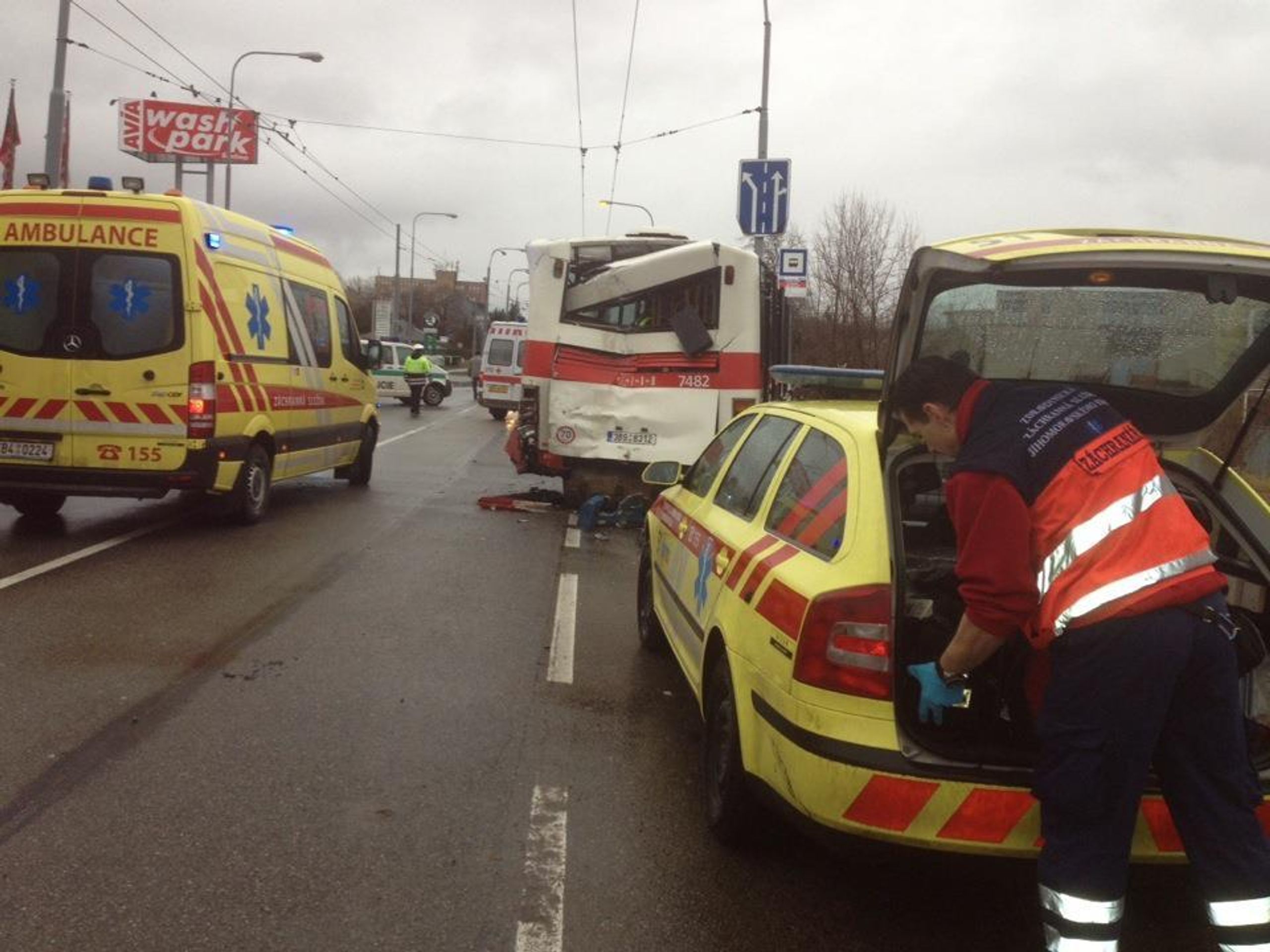 Nehoda autobusů v Brně - 2 - Nehoda autobusů v Brně (5/6)