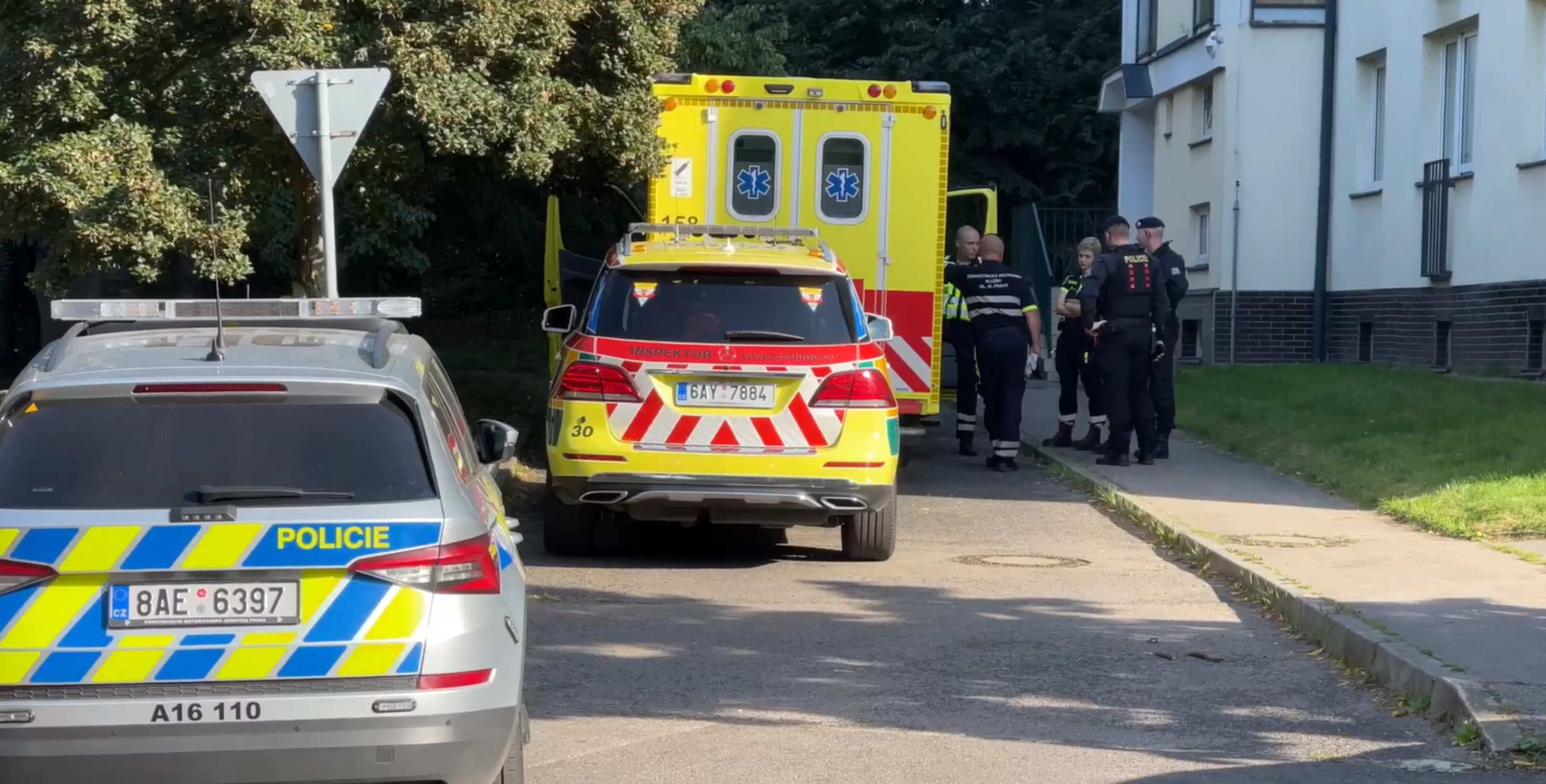 Zásah ve Zbraslavi - Policejní zásah na Zbraslavi (4/4)