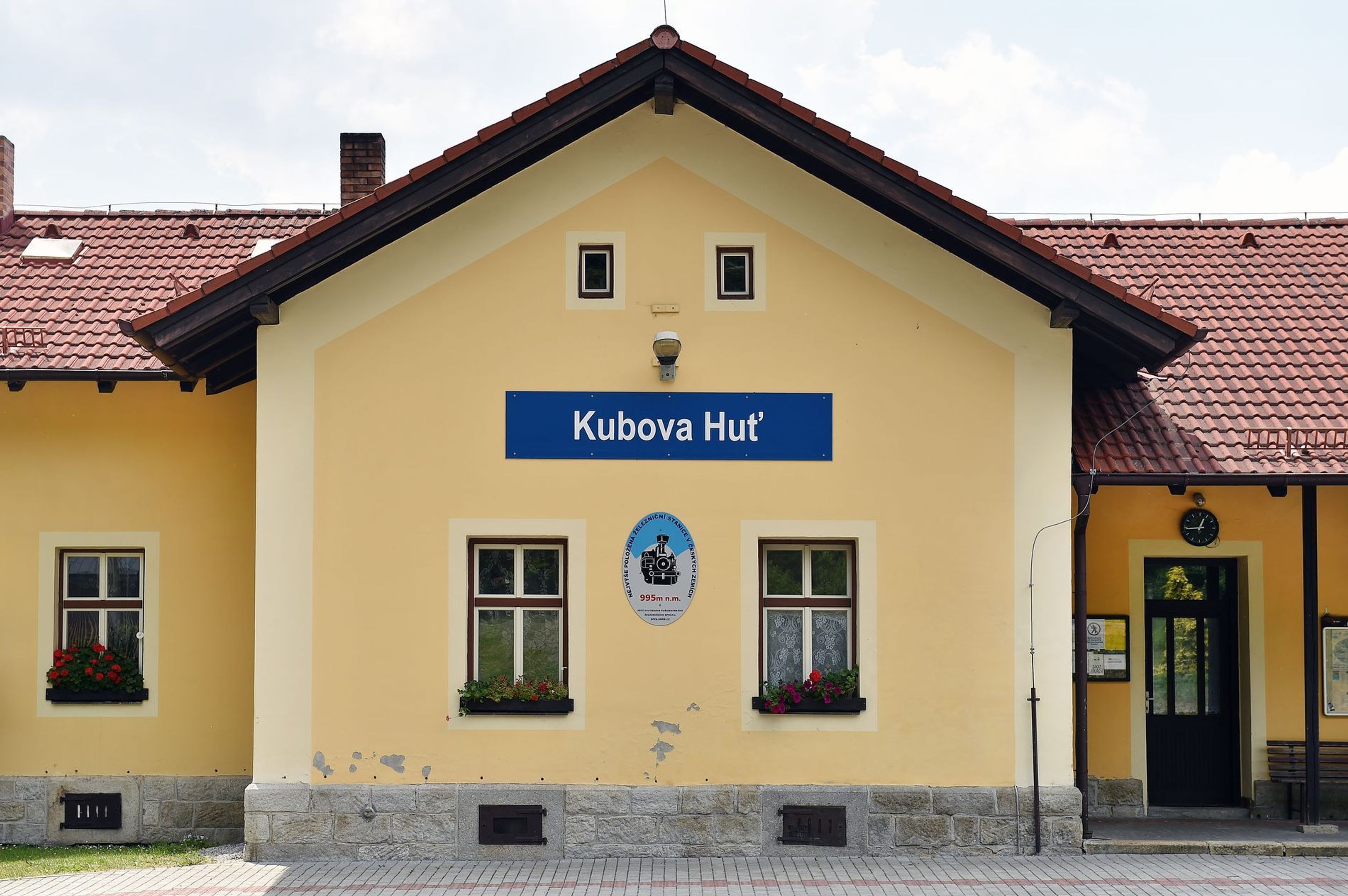 Kubova Huť - nejvýše položená železniční stanice - 5 - GALERIE: Železniční NEJ Česka (27/42)