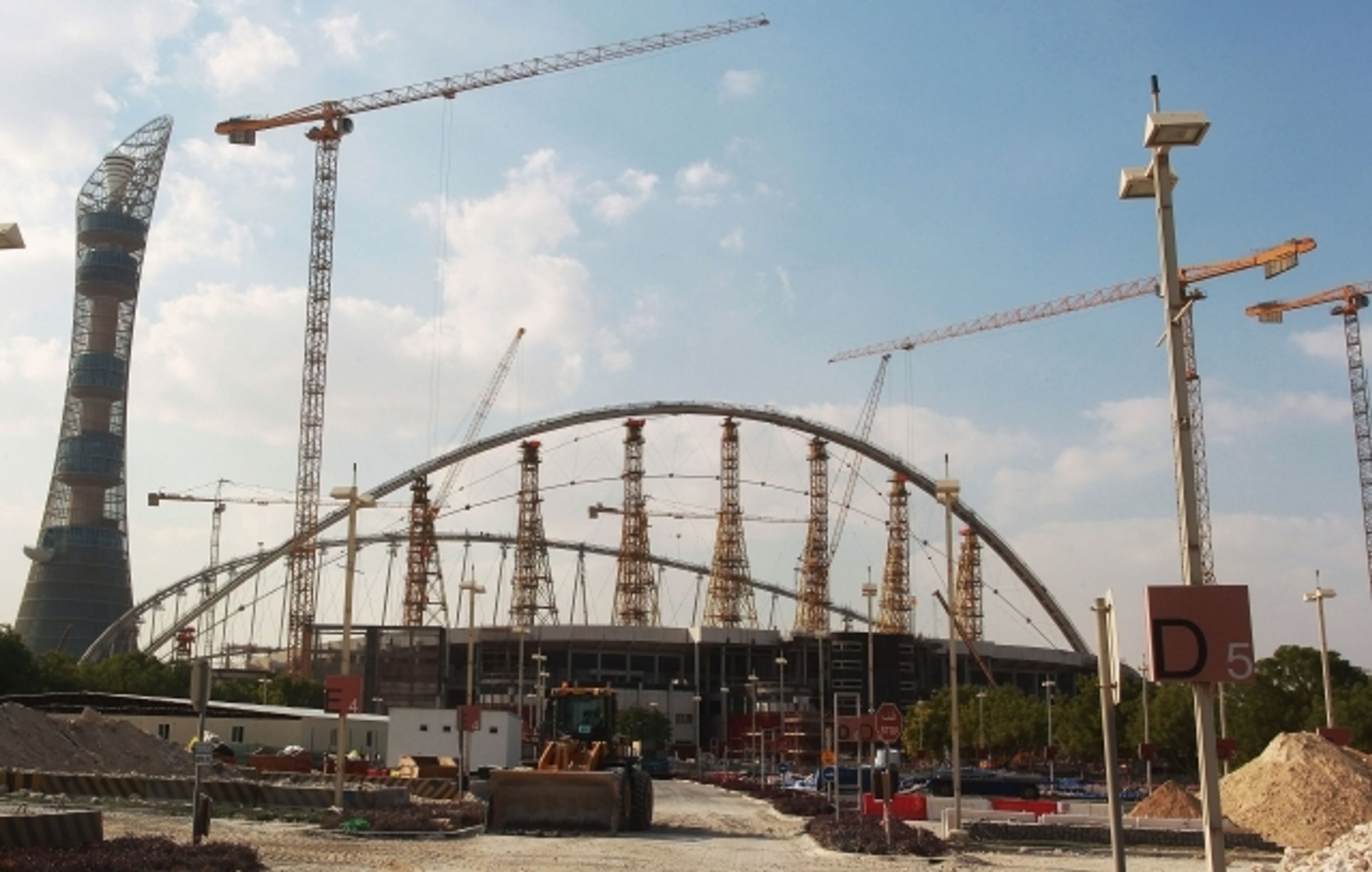 Práce v Kataru na stadionech pro MS 2022 - 1 - GALERIE: Práce na stadionech pro MS 2022 (6/10)