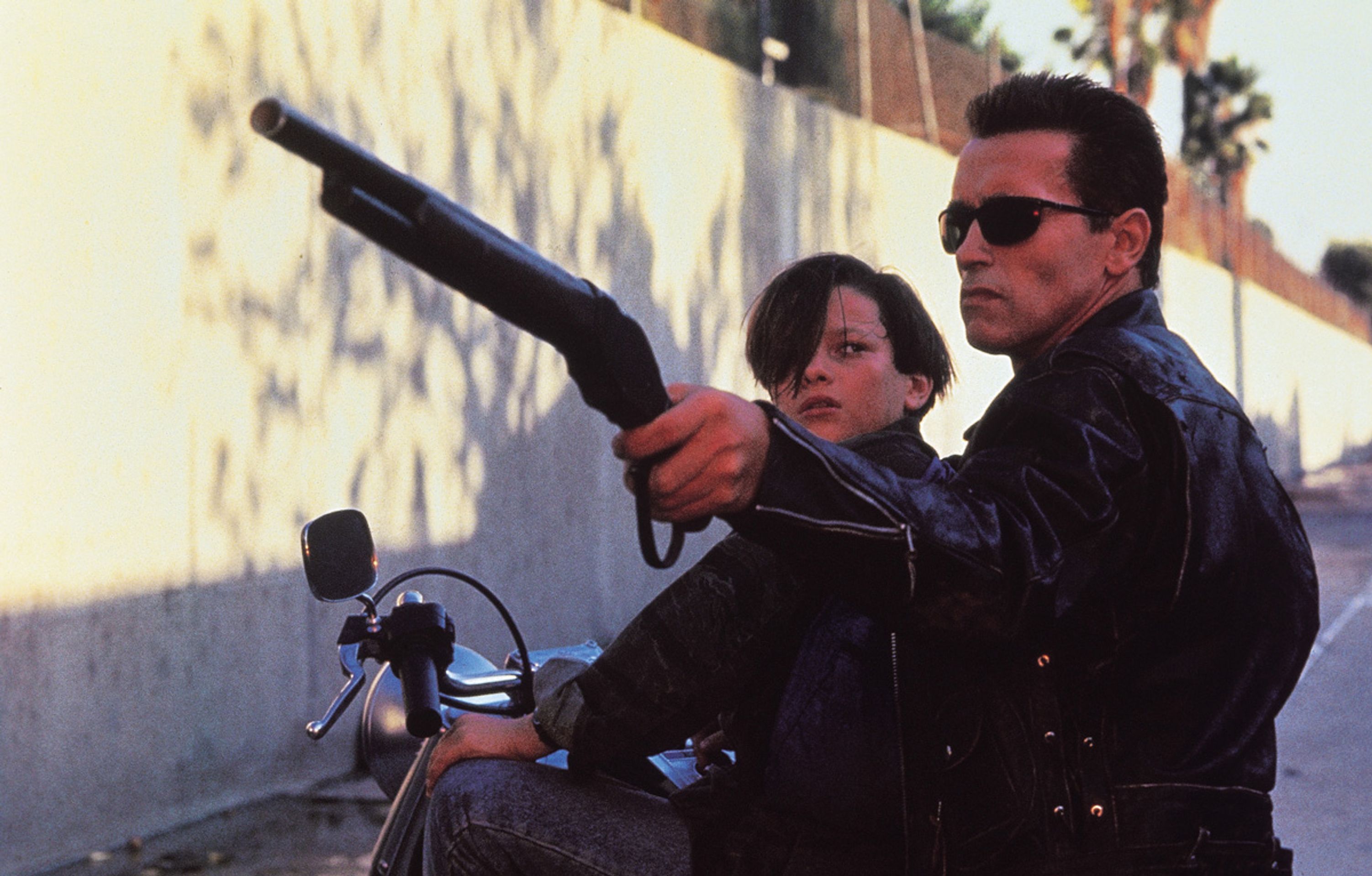 Arnold Schwarzenegger ve filmu Terminátor 2, 1991 (3) - Arnold Schwarzenegger (3/14)
