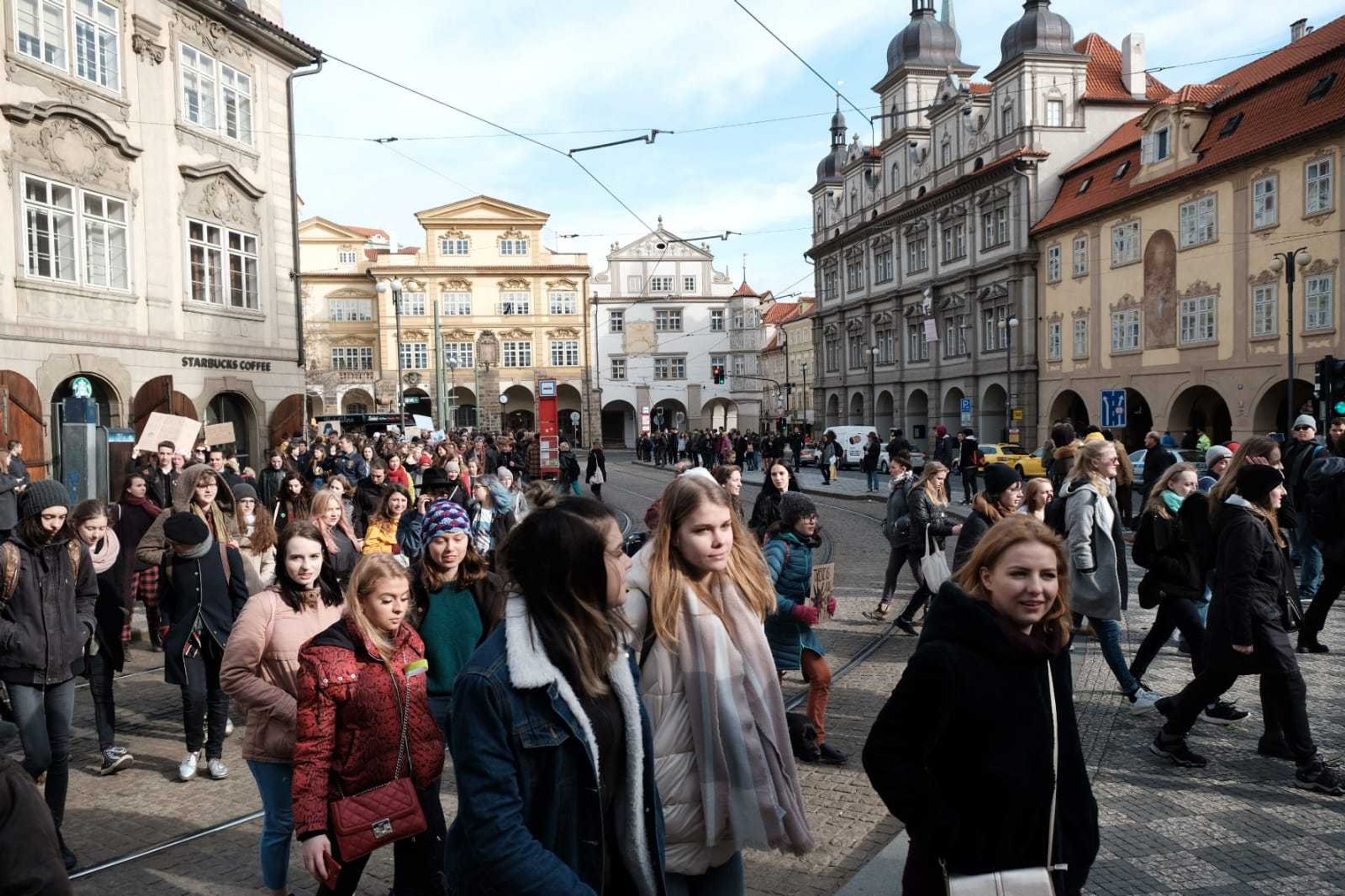 Demonstrace českých studentů za lepší klimatické podmínky - 14 - GALERIE: Demonstrace českých studentů za lepší klimatické podmínky (14/14)