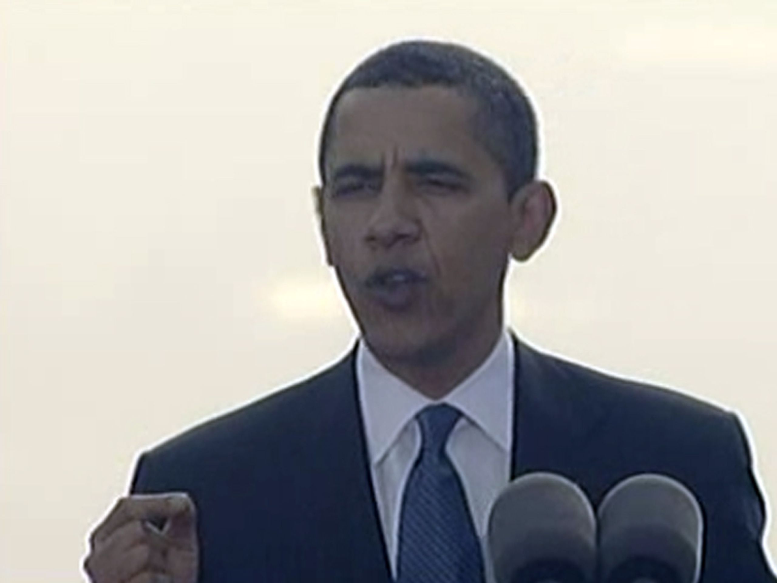 Obama řeční na Hradčanském náměstí - GALERIE: Obamův projev na Hradčanském náměstí (1/2)
