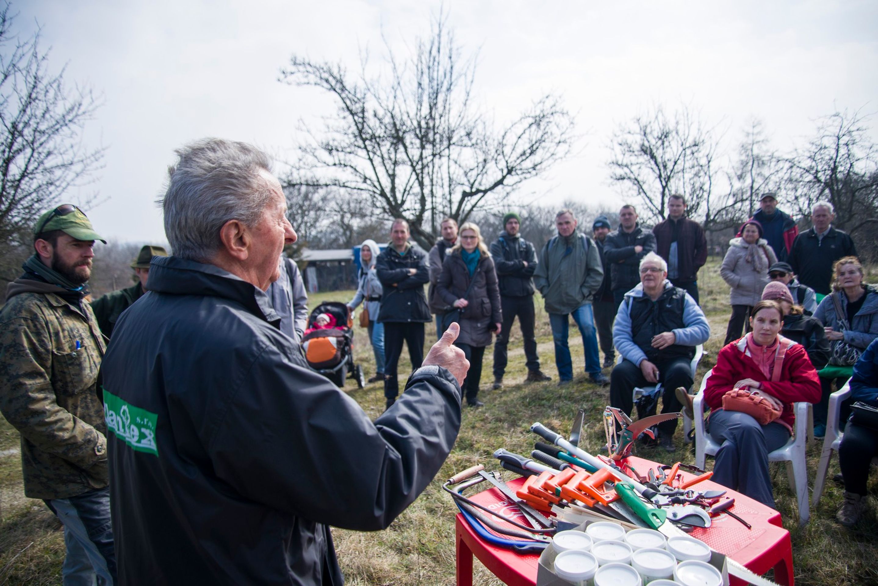 Ivan Hričovský, 28. 3. 2018 workshop střihání stromků - Ivan Hričovský (3/4)