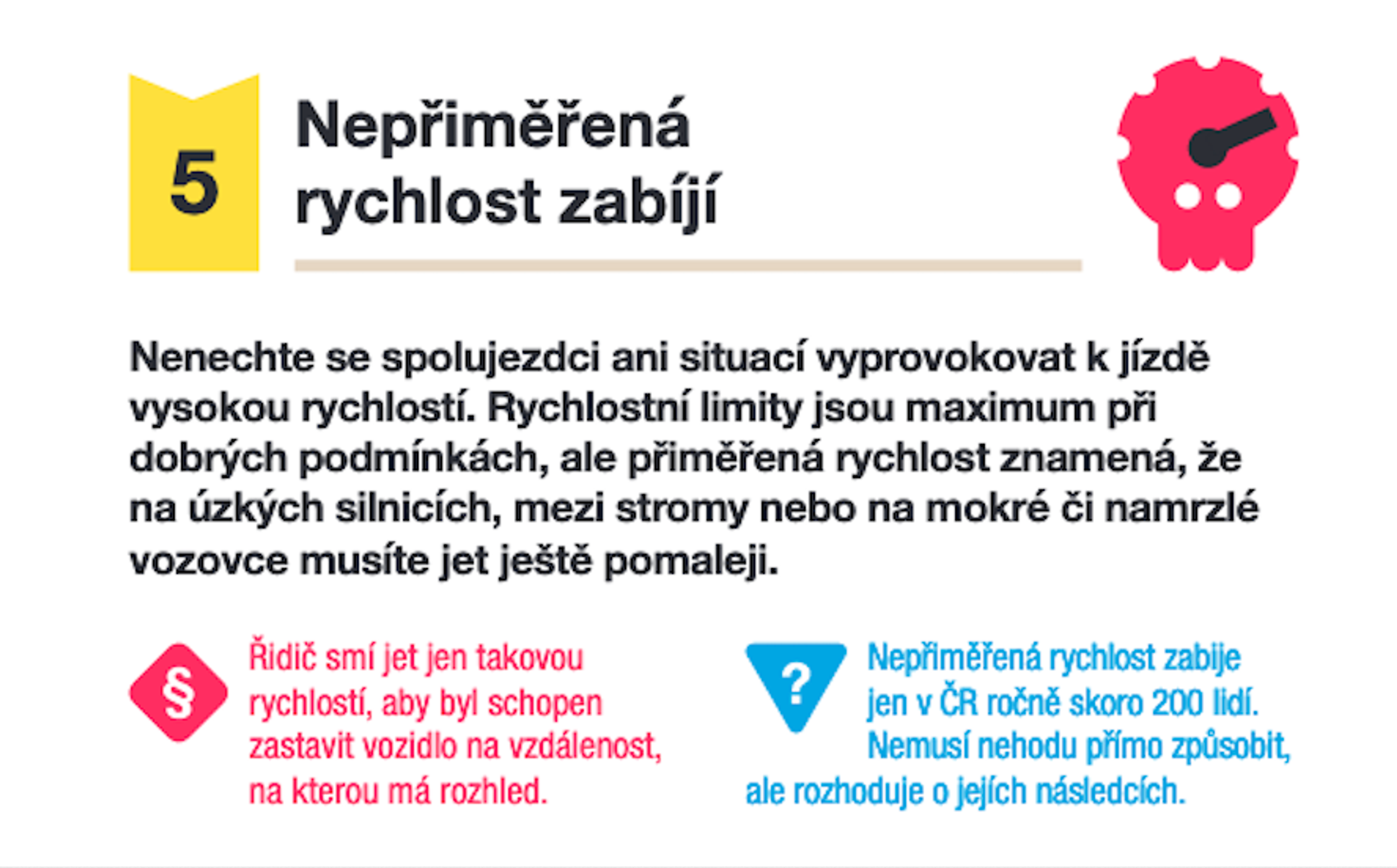 Desatero určené čerstvým držitelům řidičáku - Desatero určené čerstvým držitelům řidičáku (5/12)