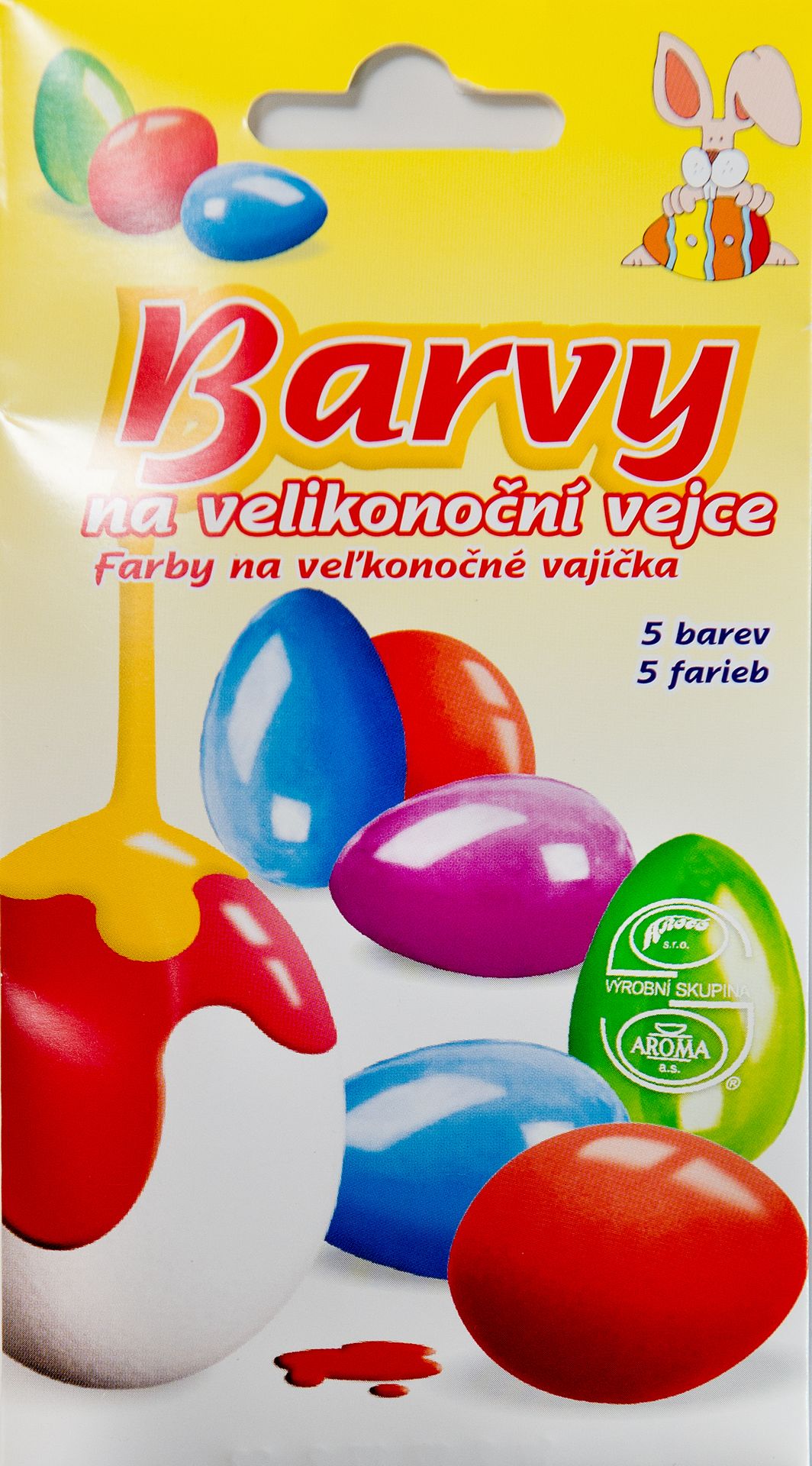 Testované barvy na vajíčka - Aroco - GALERIE: Testované barvy na vajíčka (3/5)