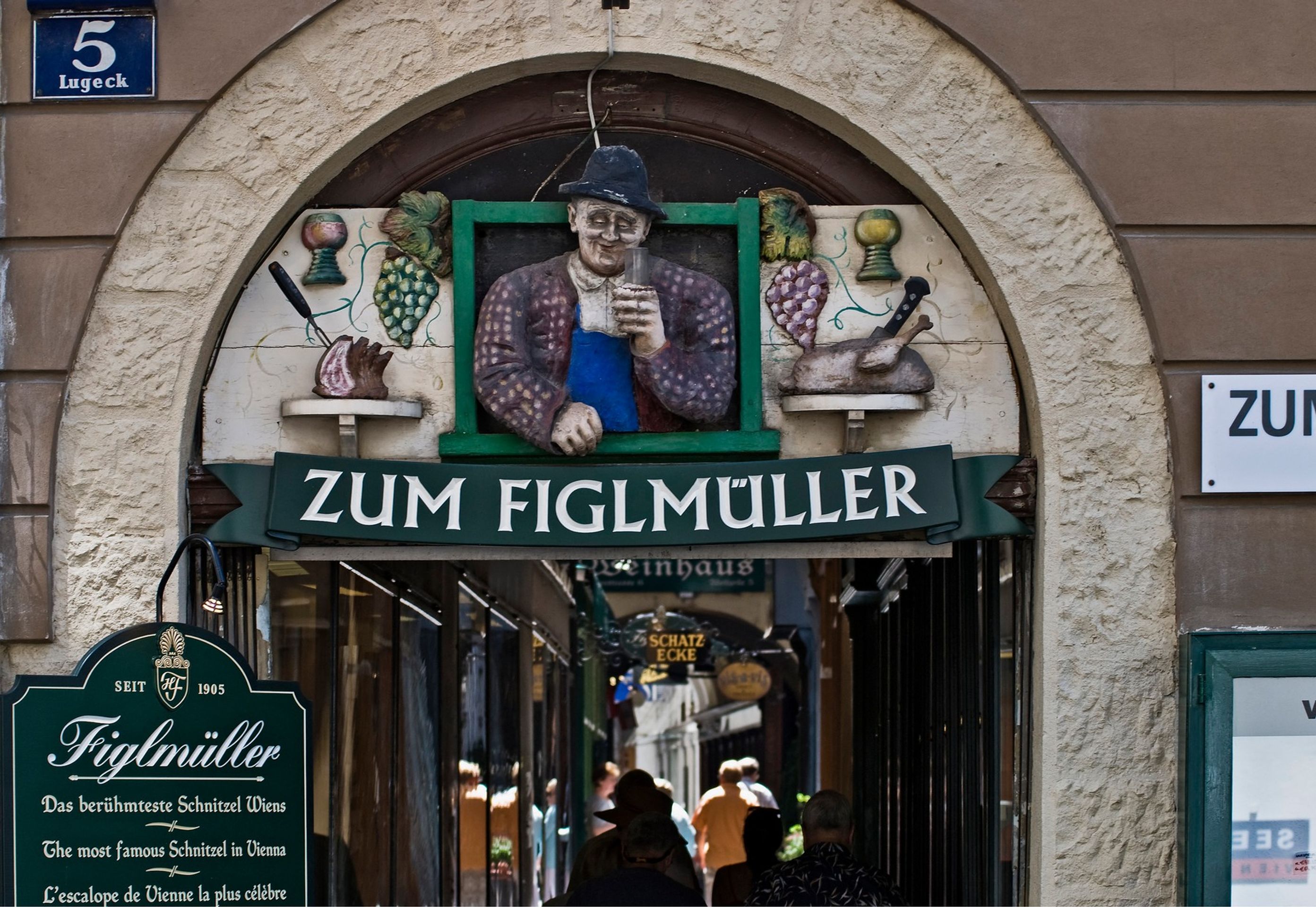 Restaurace Figlmüller ve Vídni - TOP 10 Restaurace ve světě (1/8)