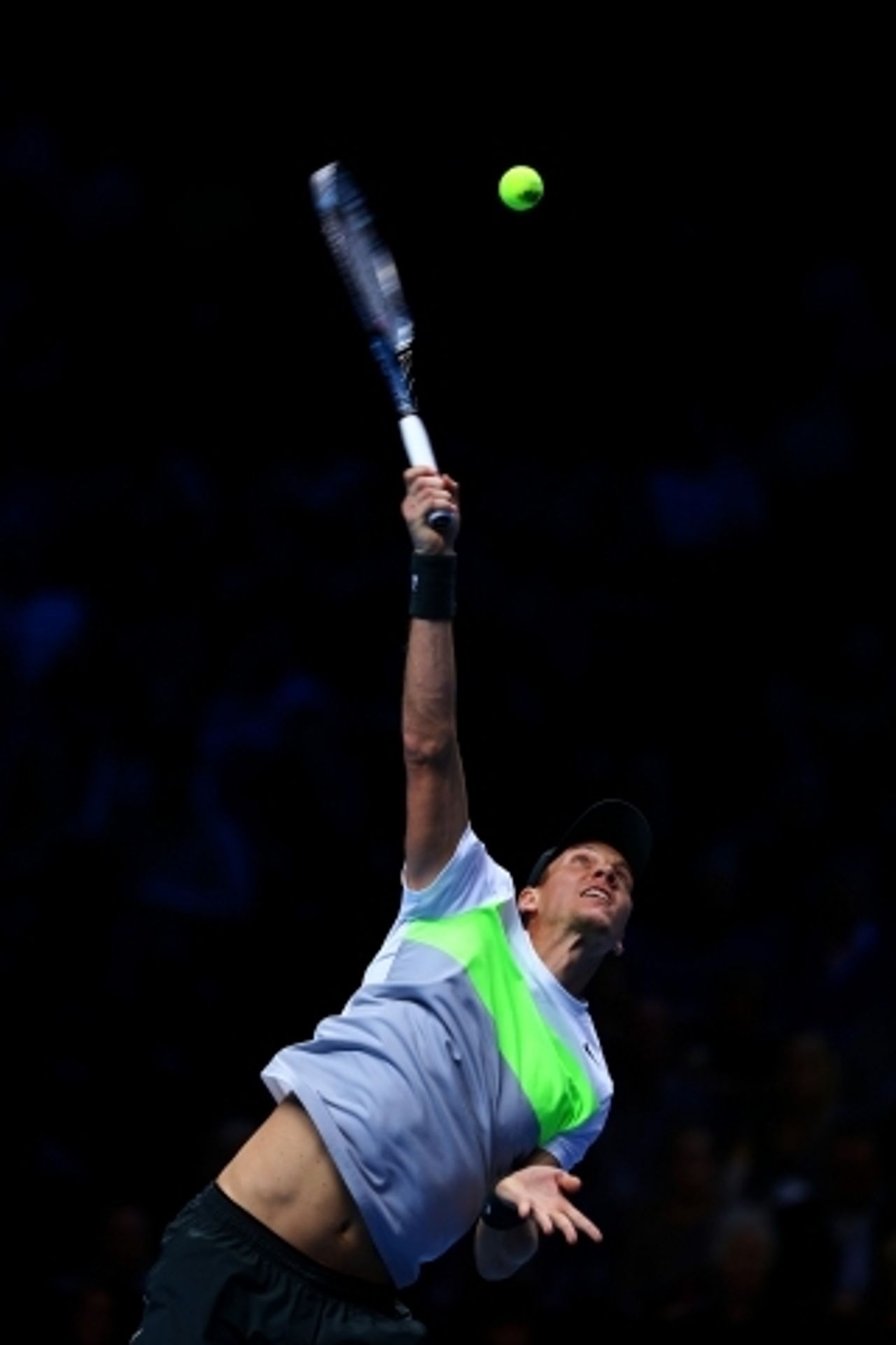 Turnaj mistrů: Berdych - Djokovič - 9 - GALERIE: Tomáš Berdych vs. Novak Djokovič (5/10)