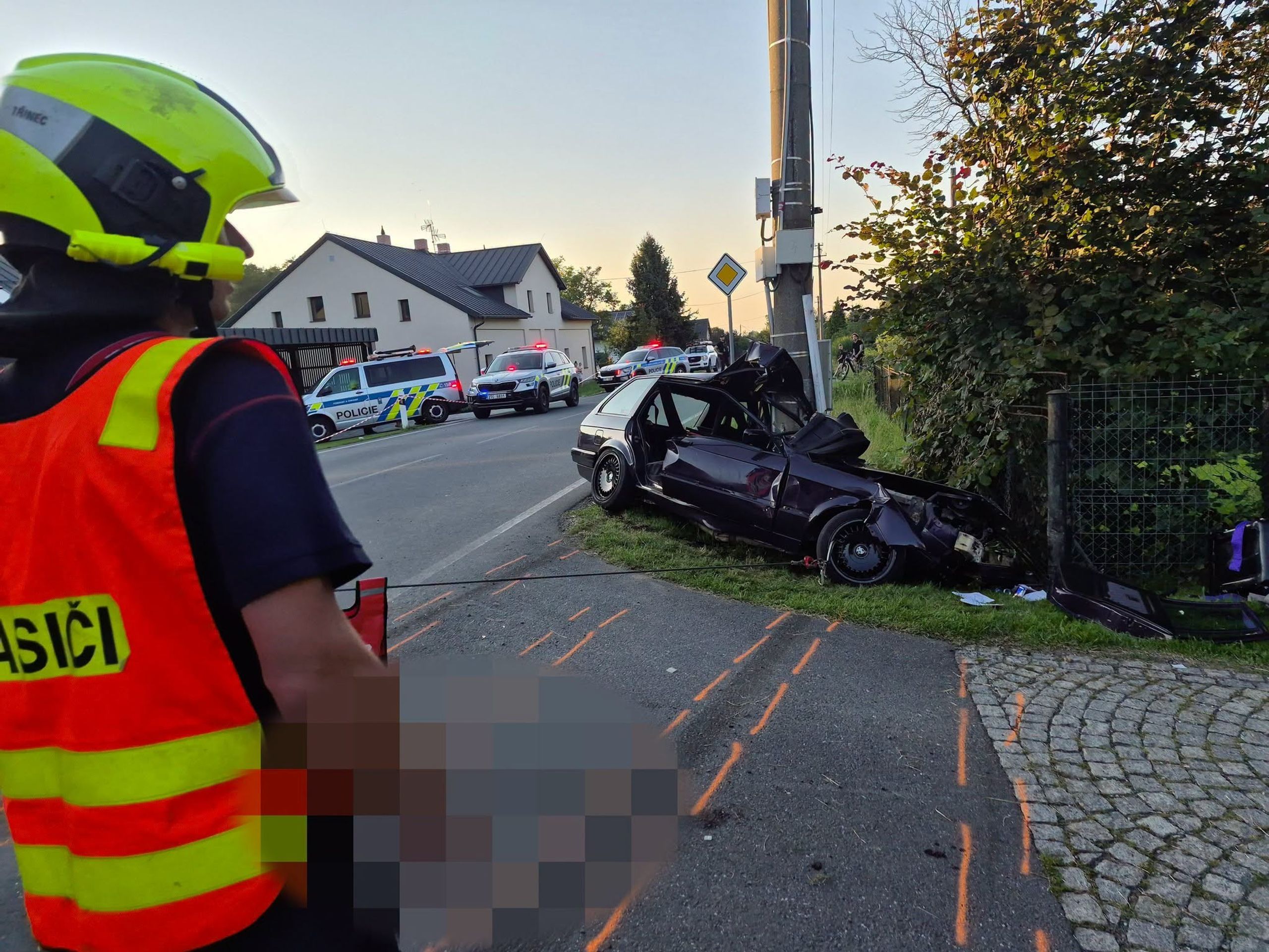 Autonehoda v Třinci - Autonehoda v Třinci-Oldřichovicích (2/3)