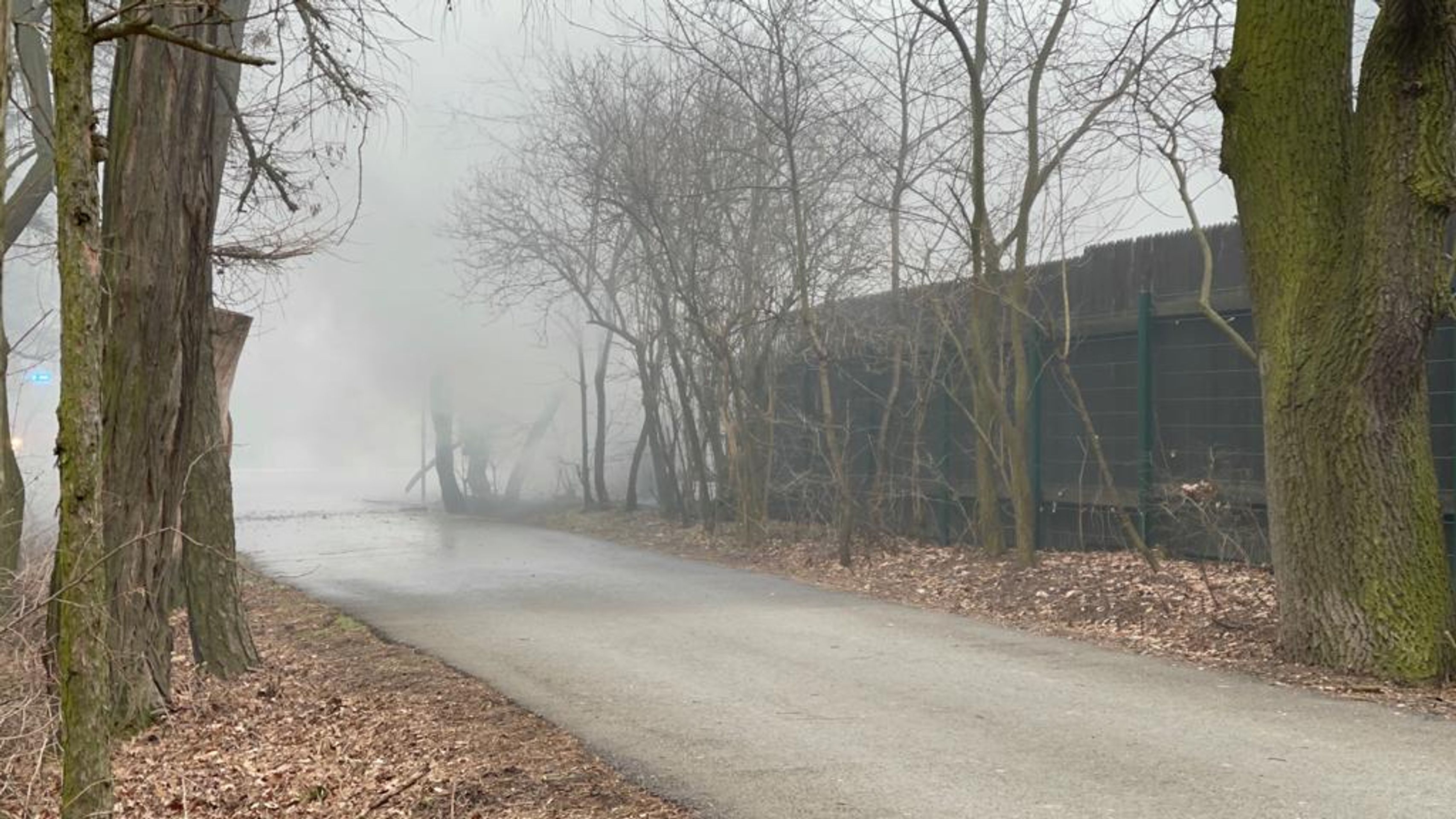 Požár v areálu letiště na Točné - 5 - GALERIE: Požár v areálu letiště na Točné (5/25)