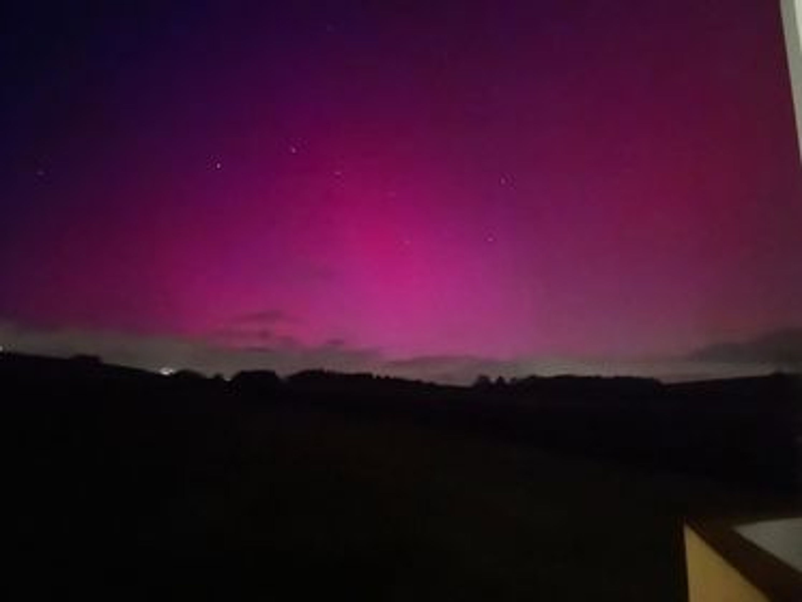 Polární záře nad Českem, Valašské Klobouky - Polární záře nad Českem (14/21)