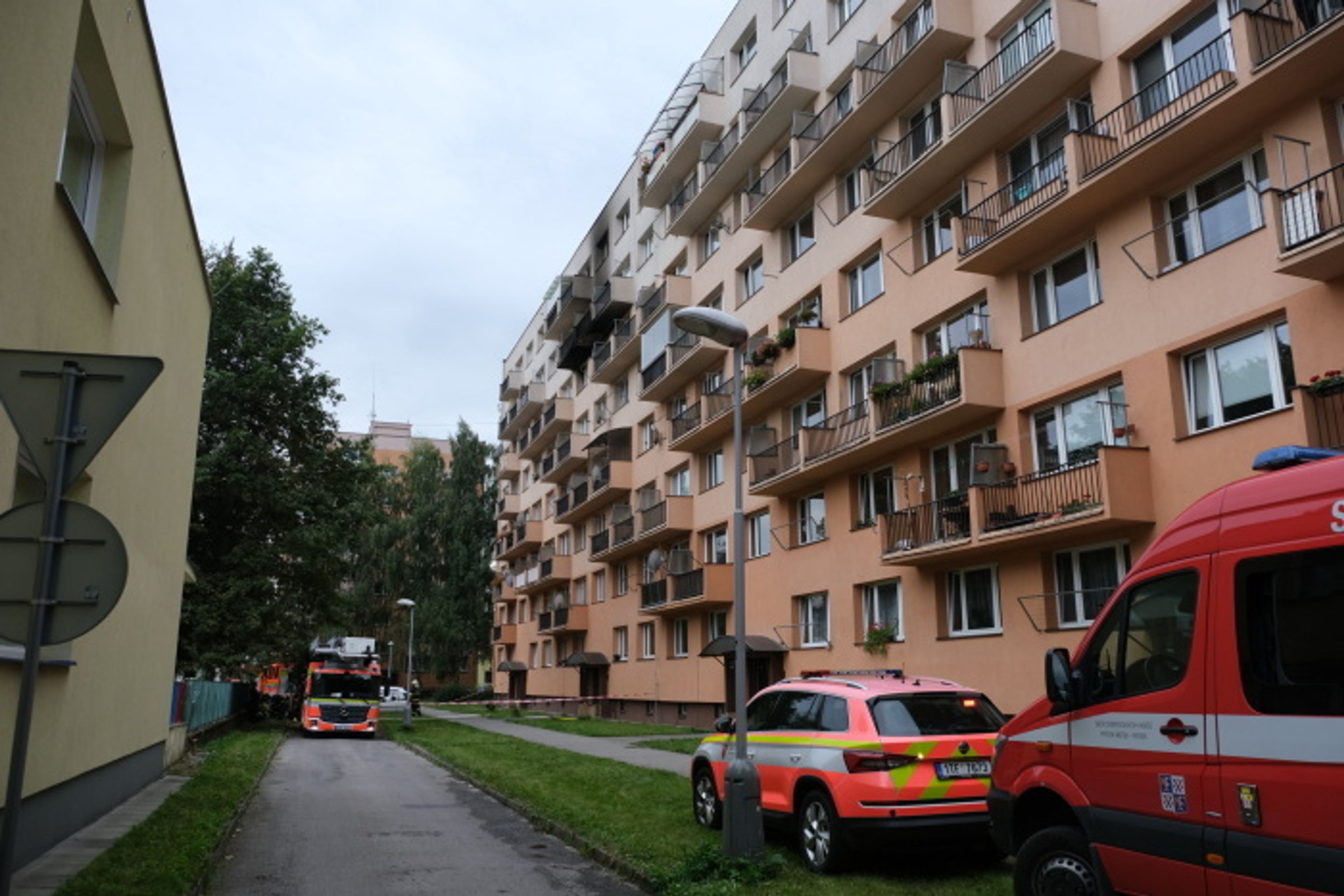 Požár bytu ve Frýdku-Místku (1) - Požár bytu ve Frýdku-Místku (4/7)