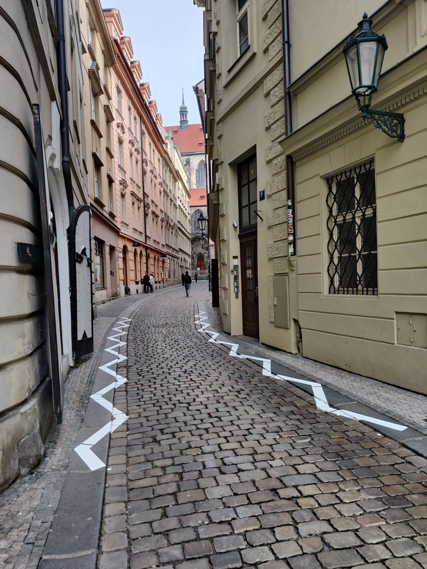 Týnská ulička - Dopravní značení v Týnské uličce (1/5)